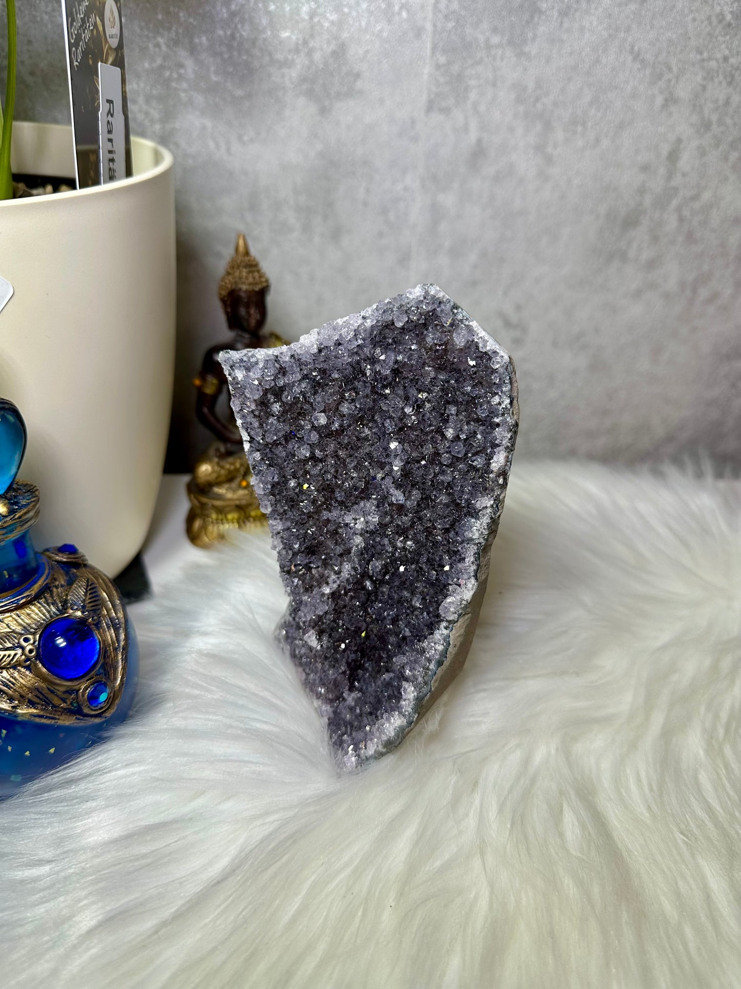 Amethyst grau/lila