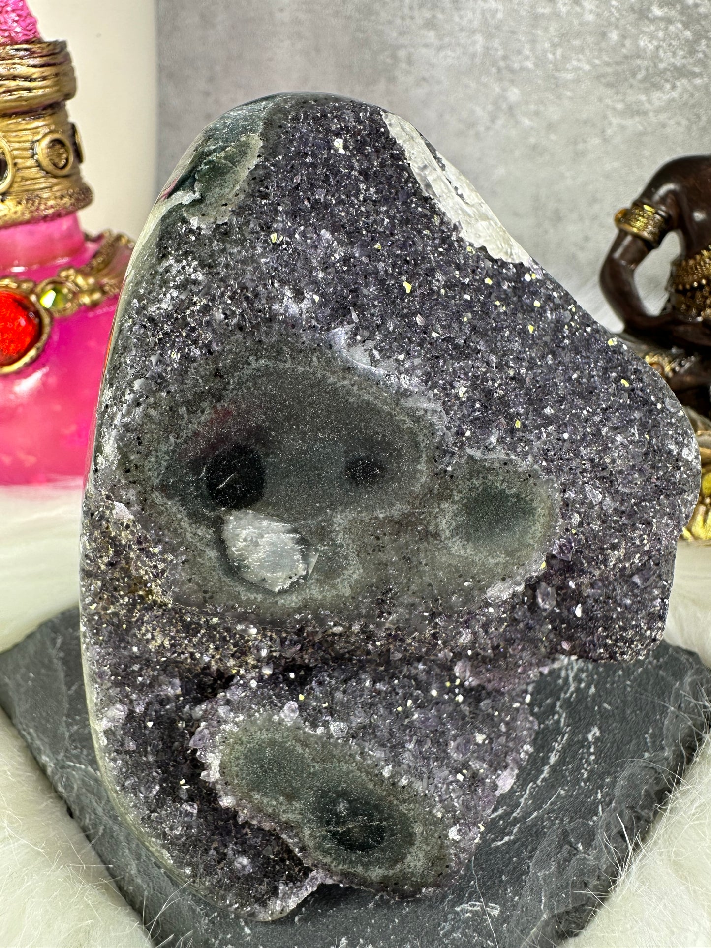 Amethyst Drusen Stück