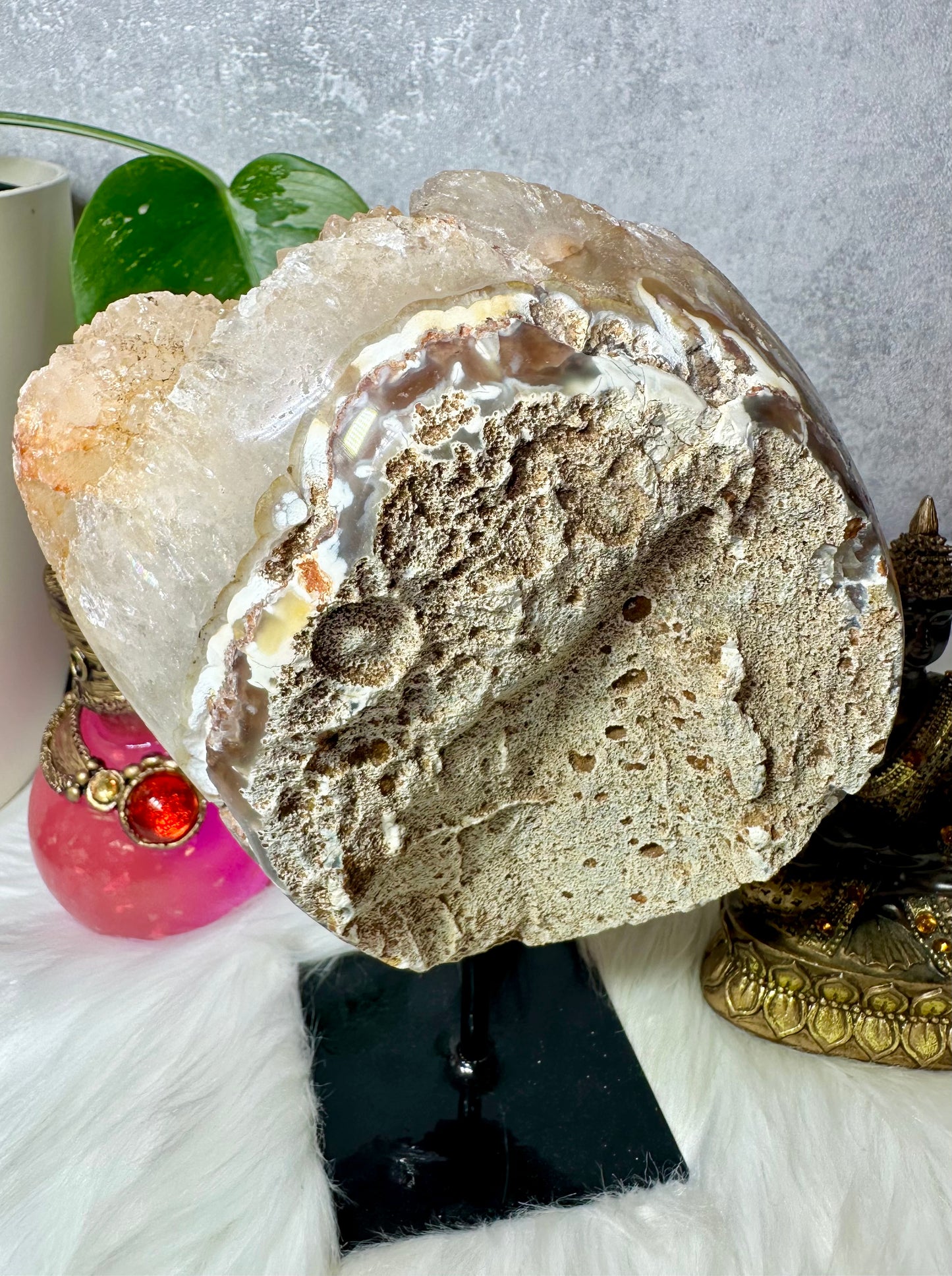 Achat Druse auf Ständer