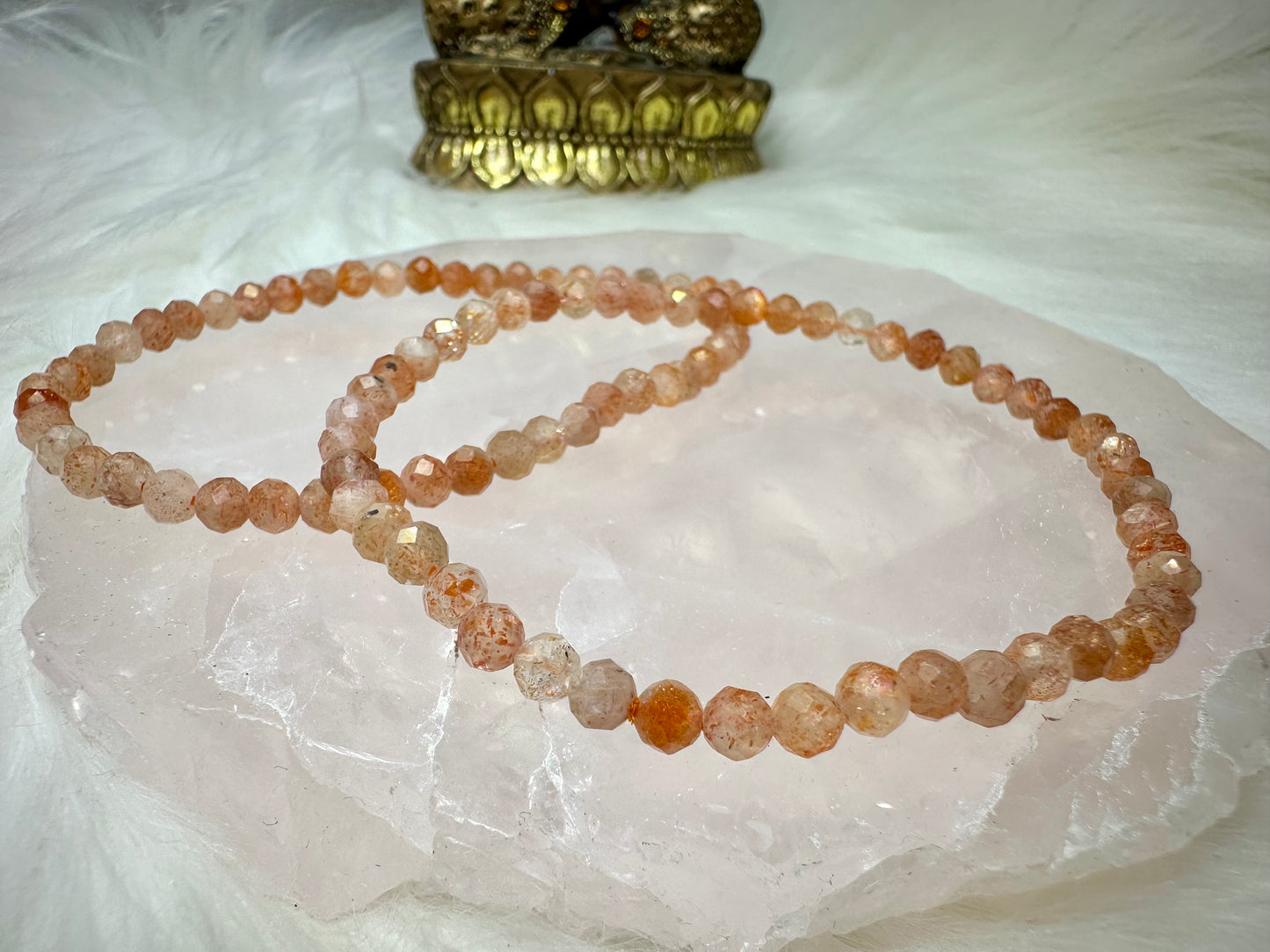 Sonnenstein Armband facettiert