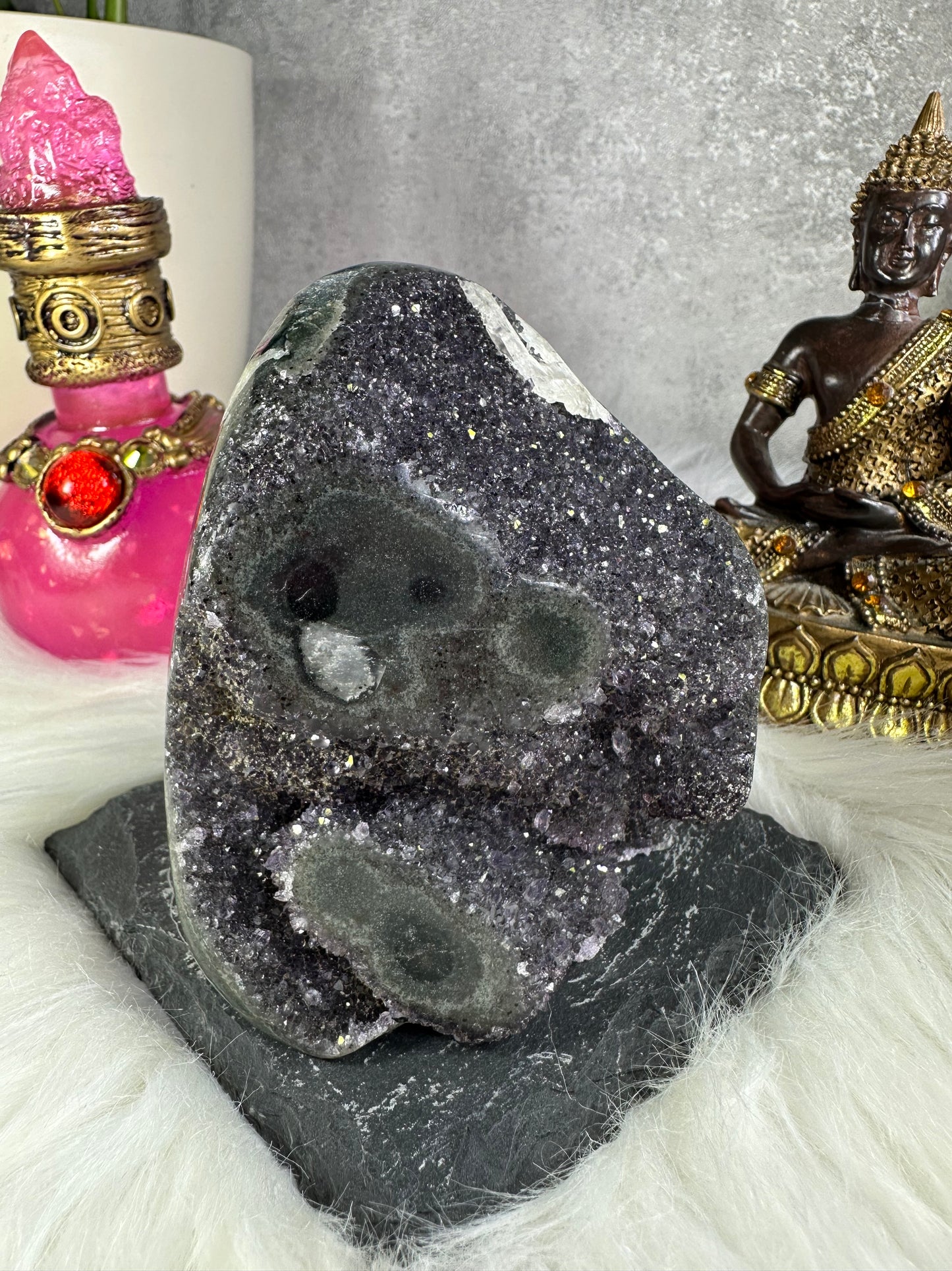 Amethyst Drusen Stück