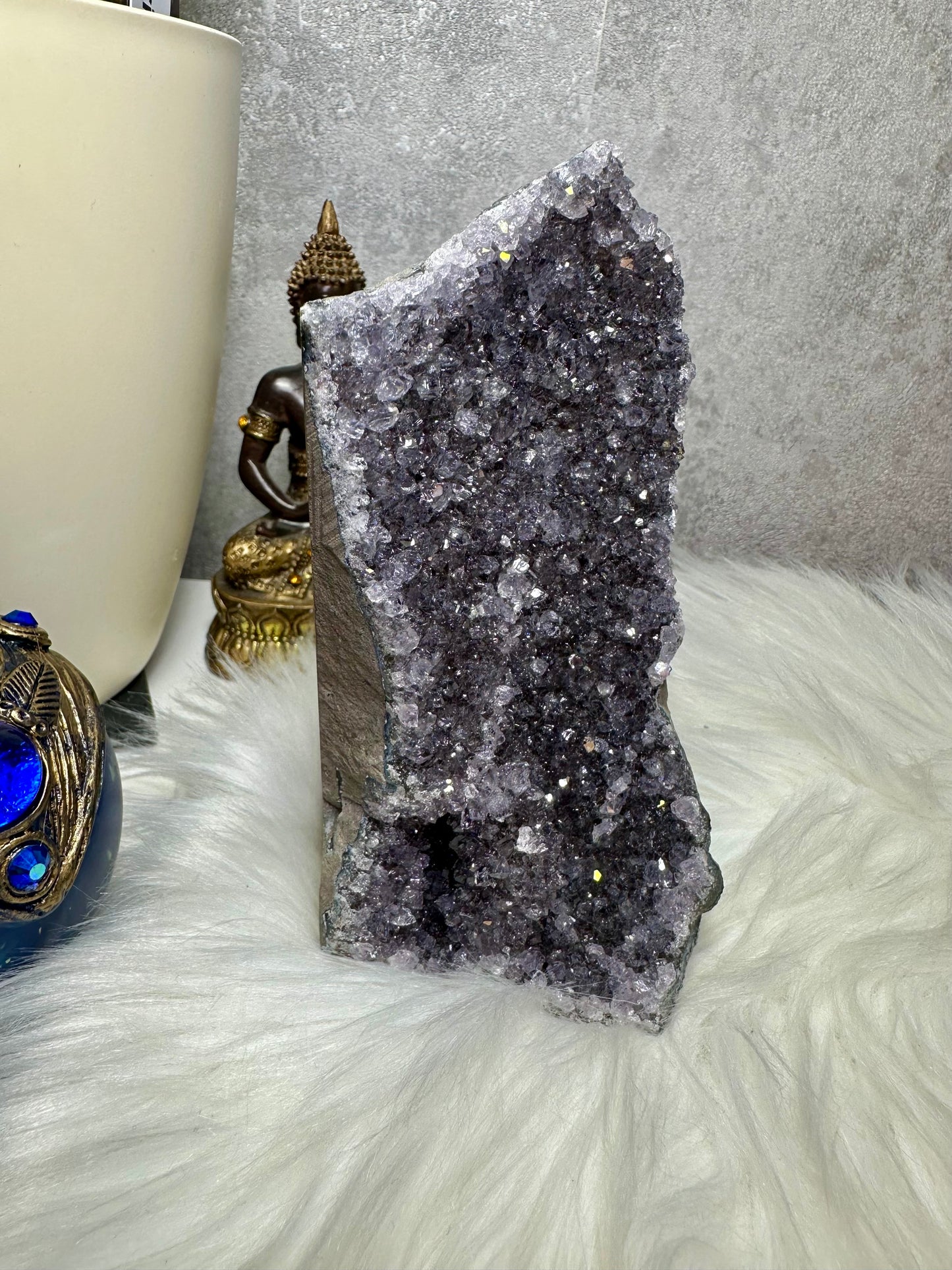 Amethyst grau/lila