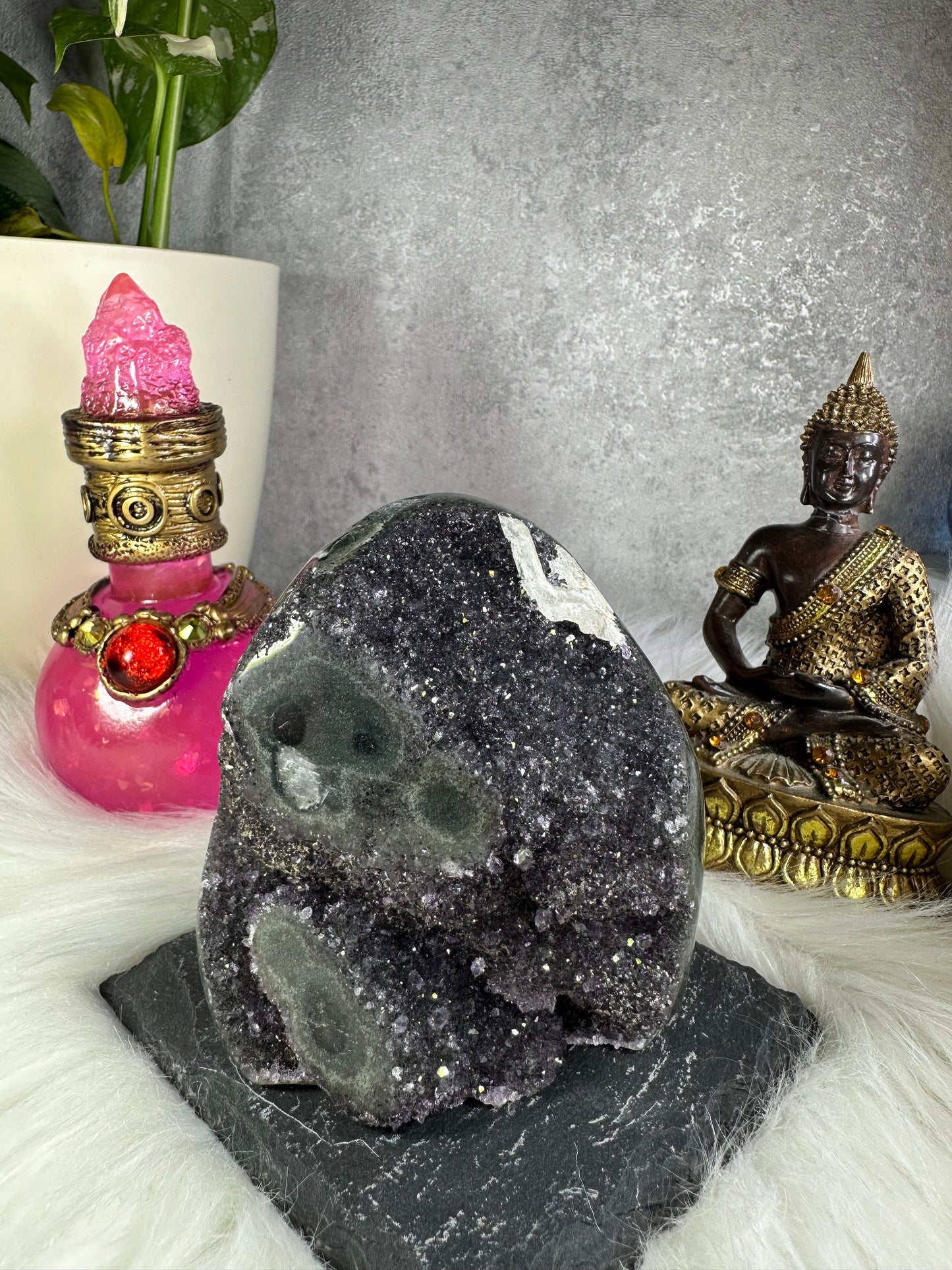 Amethyst Drusen Stück
