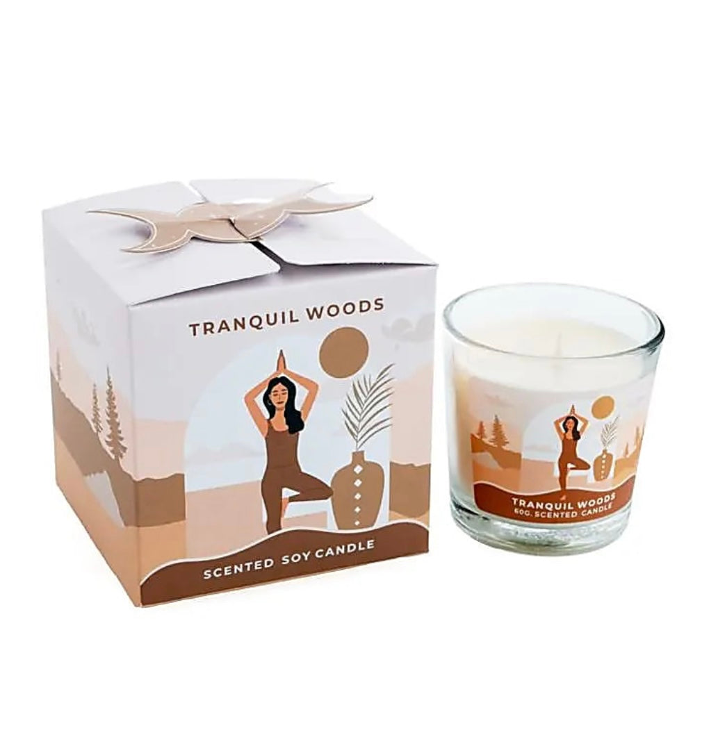 Sojawachskerze – Ruhige Wälder