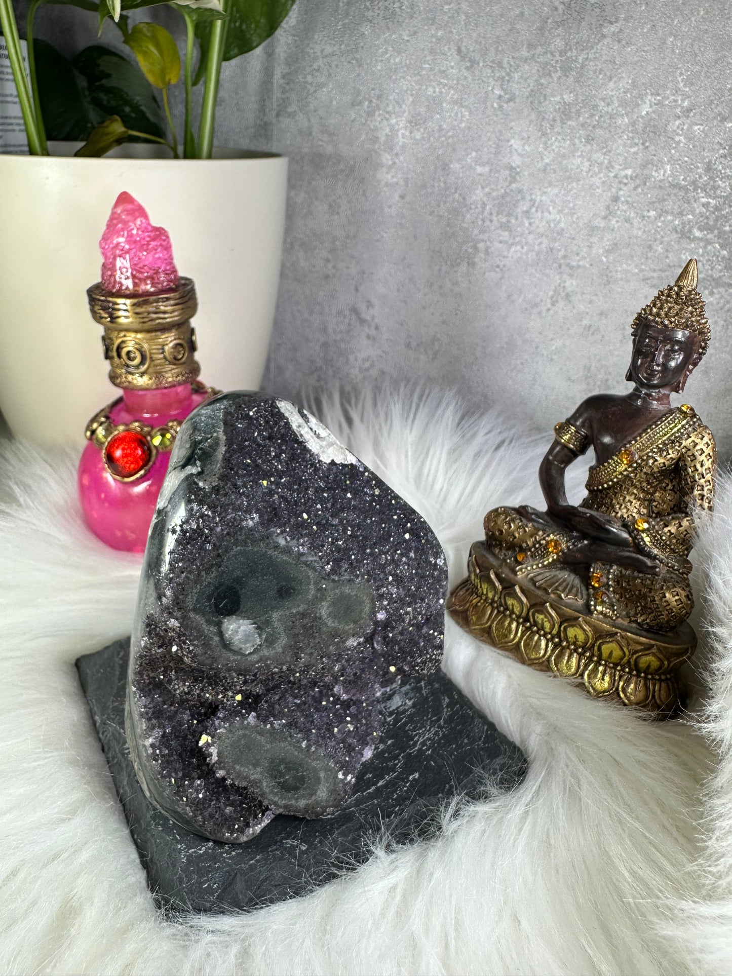 Amethyst Drusen Stück