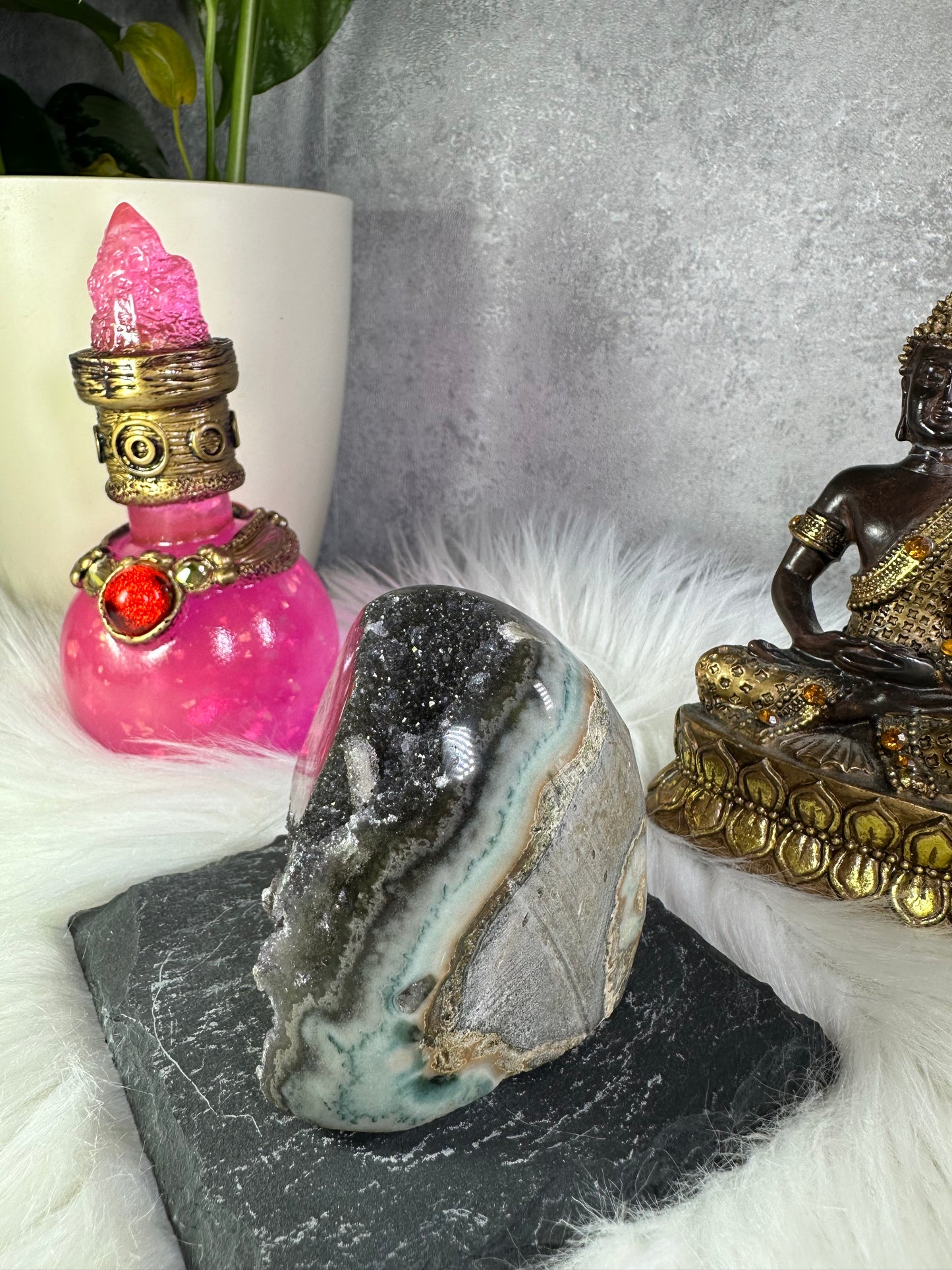 Amethyst Drusen Stück