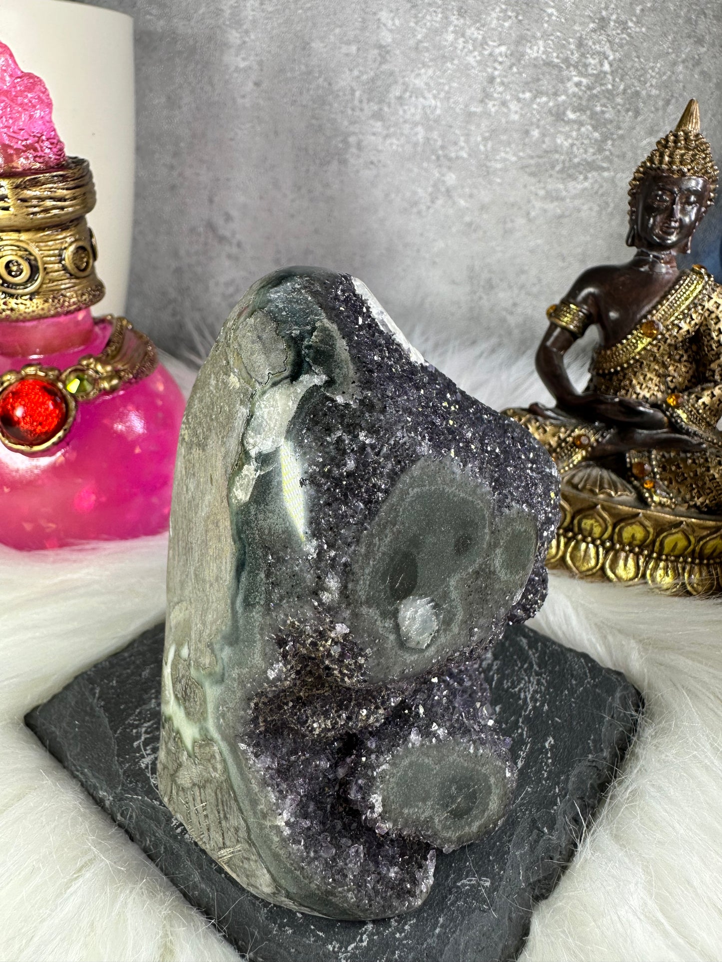 Amethyst Drusen Stück