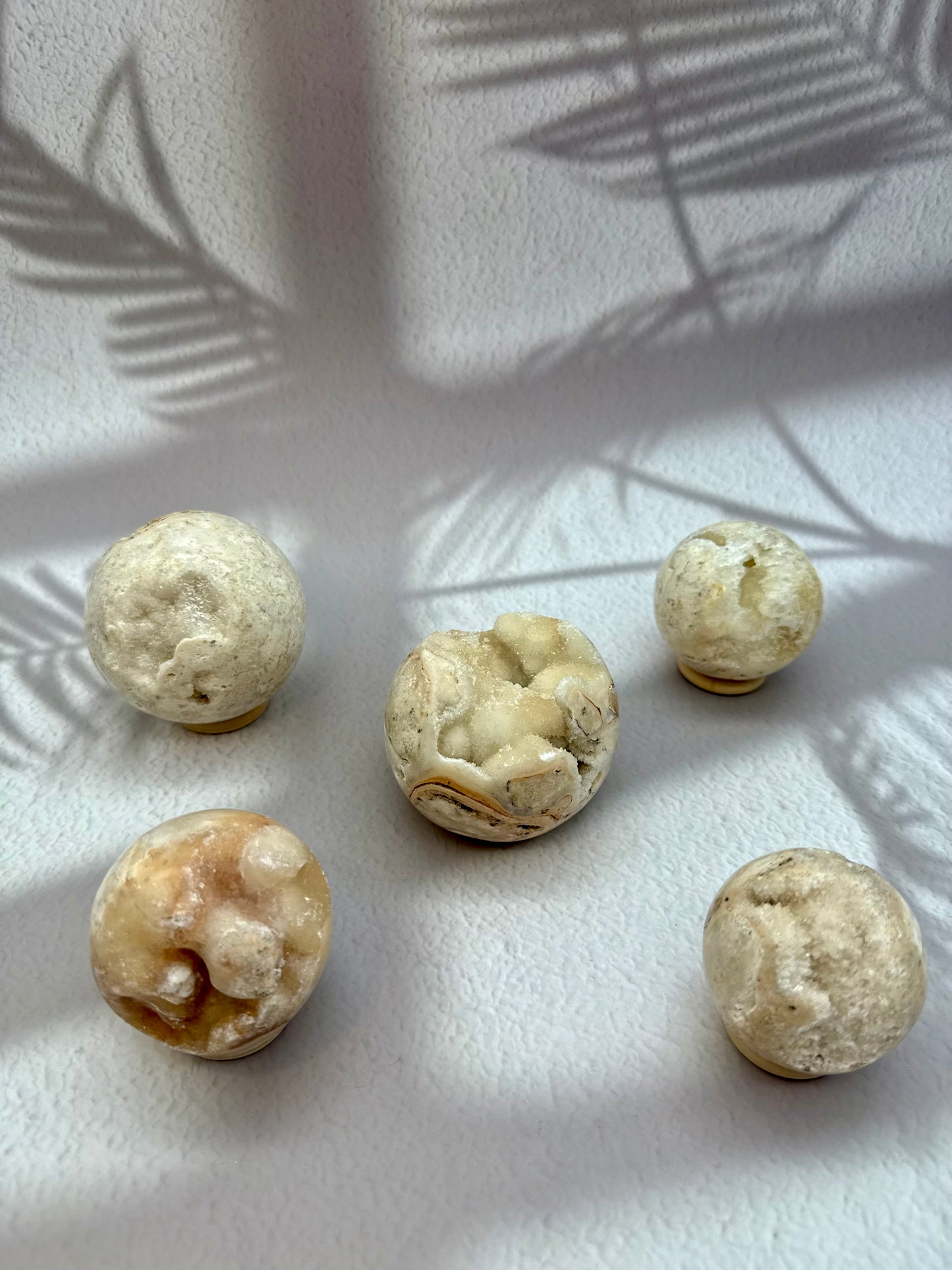 Calcit Kugeln - Druzy