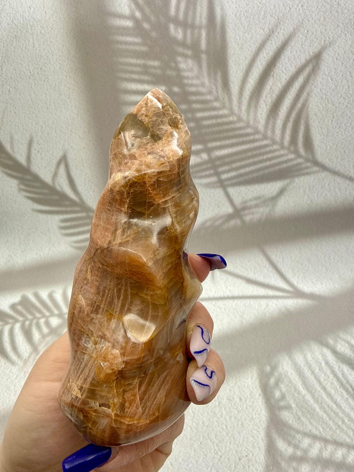 Aprikosen Mondstein Flamme I