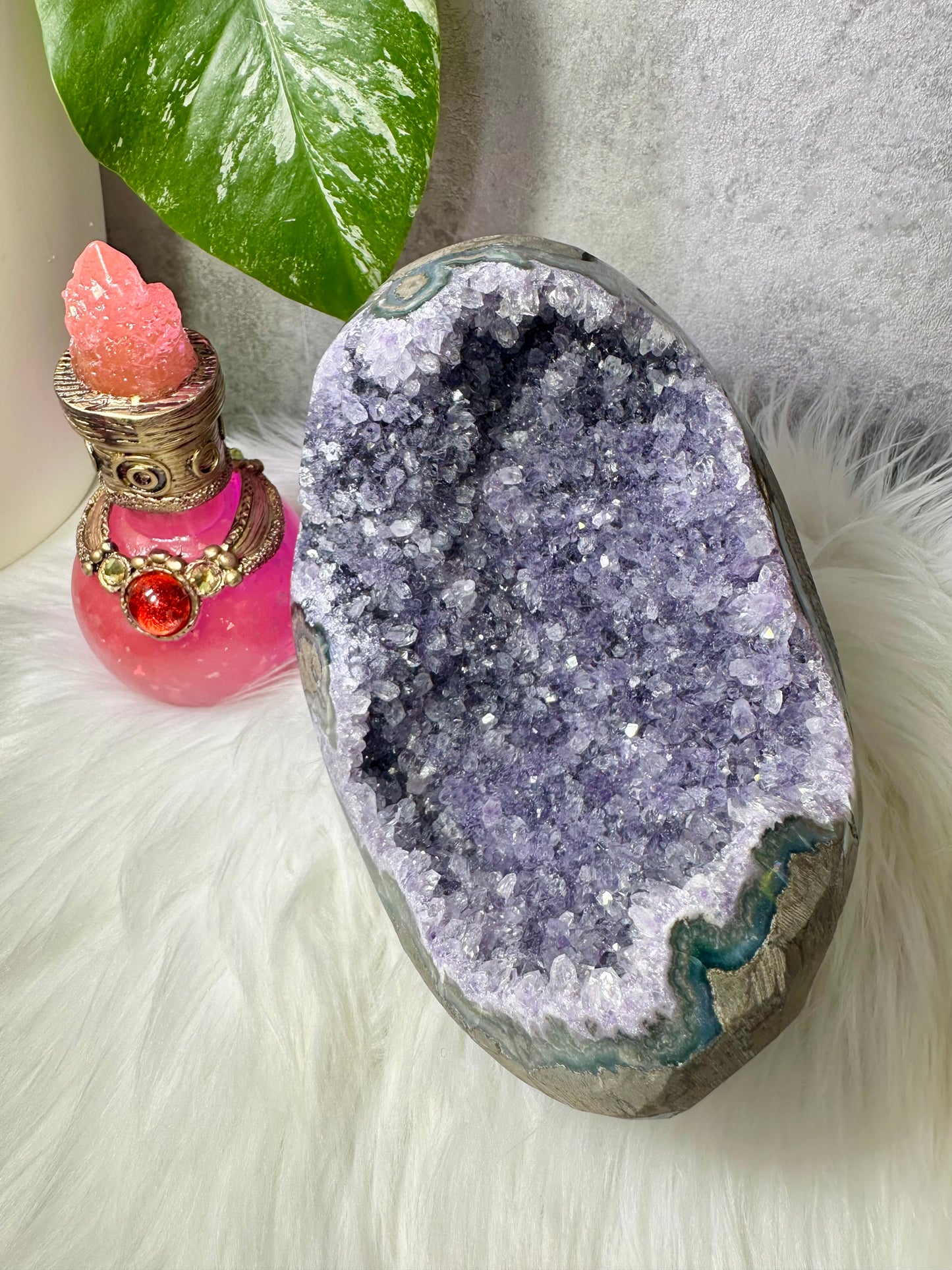 Amethyst Druse lila