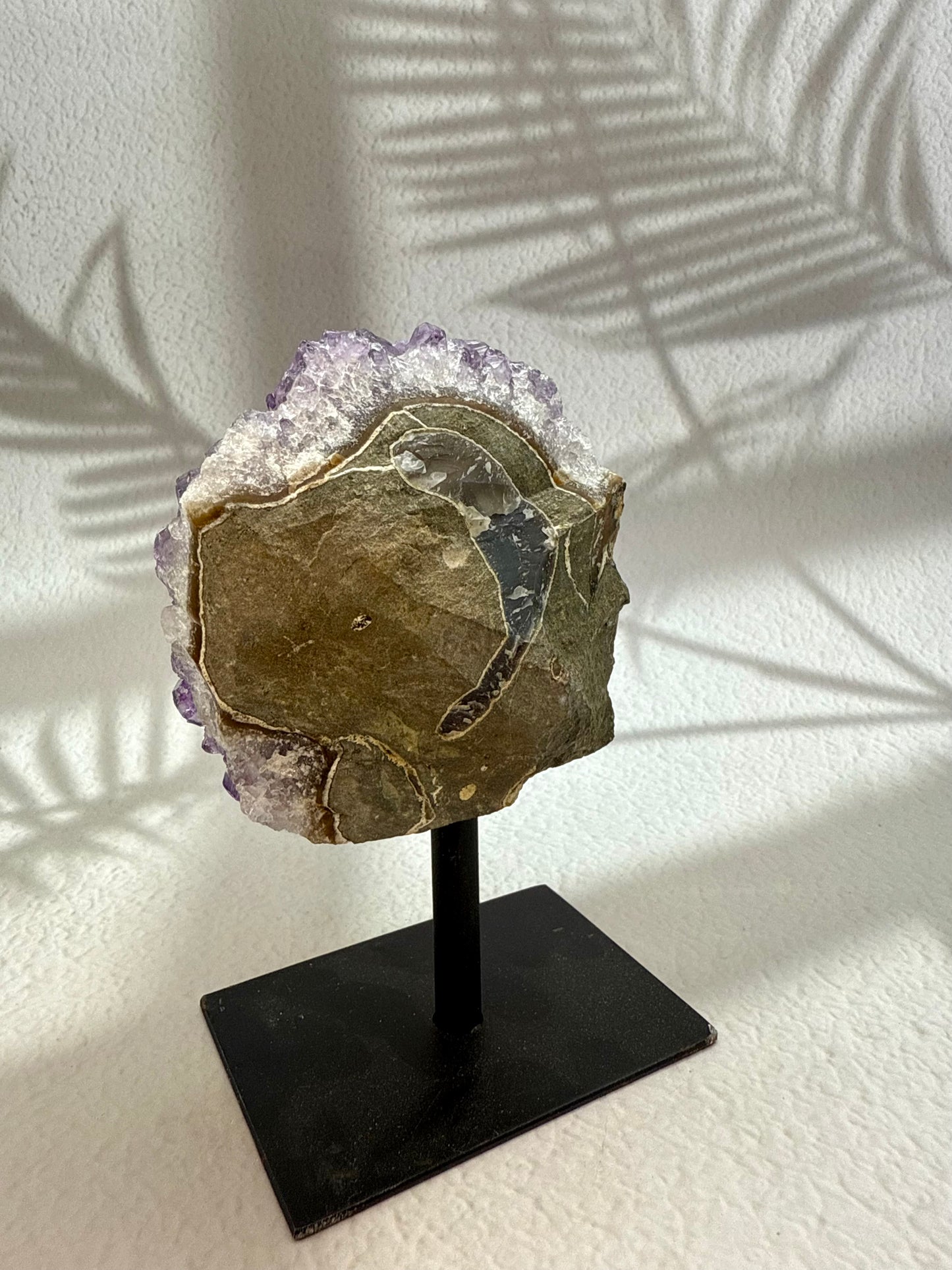 Amethyst Druse auf Ständer VI