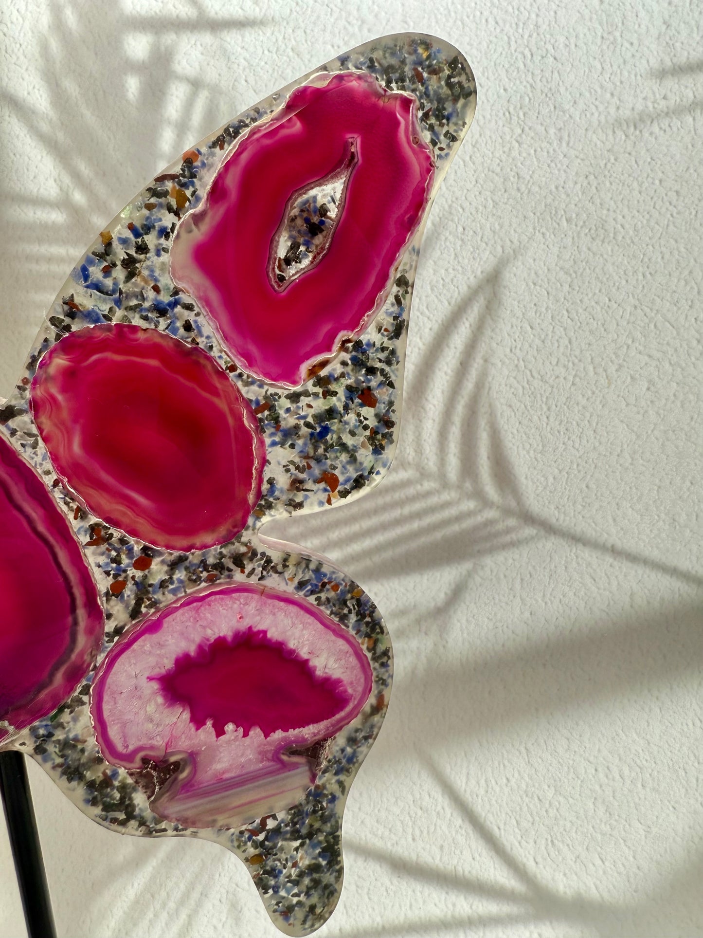 Pinker-Achat Schmetterling