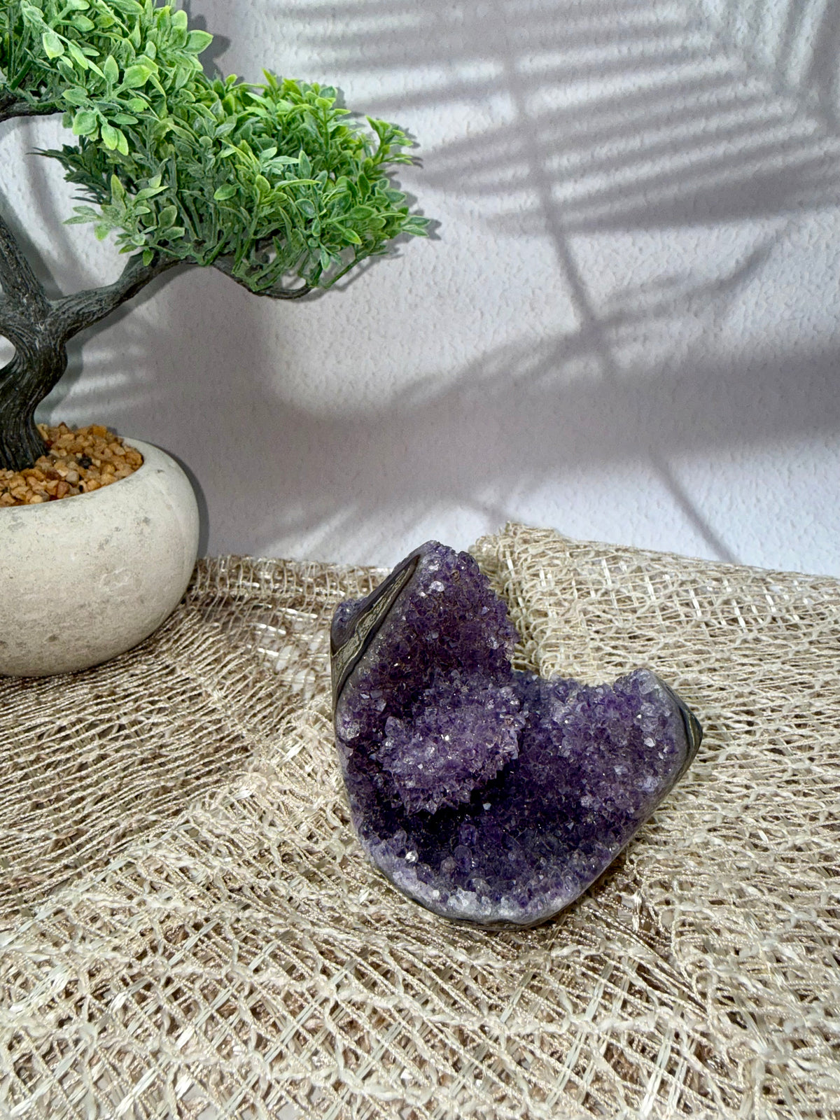 Amethyst Druse - lila