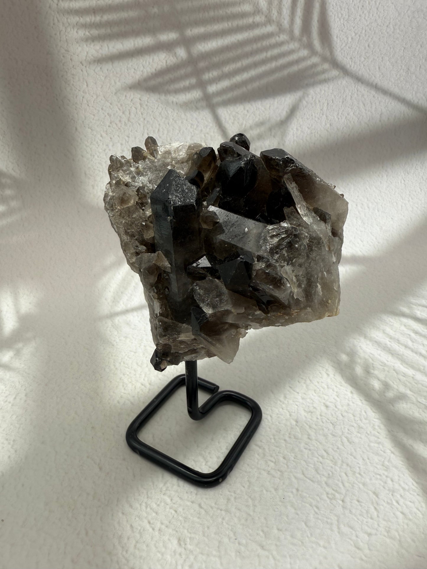 Rauchquarz auf Ständer I