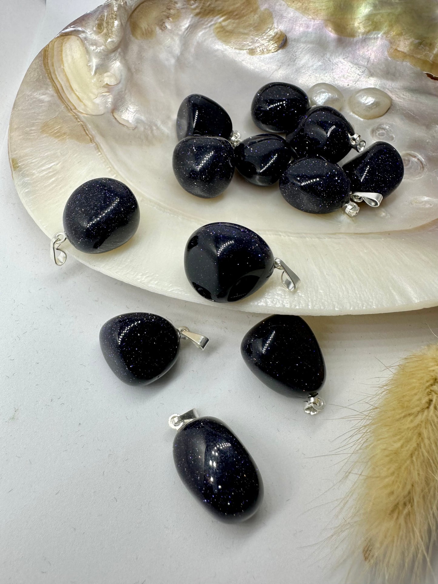 Blaufluss Anhänger (Synthetisch)