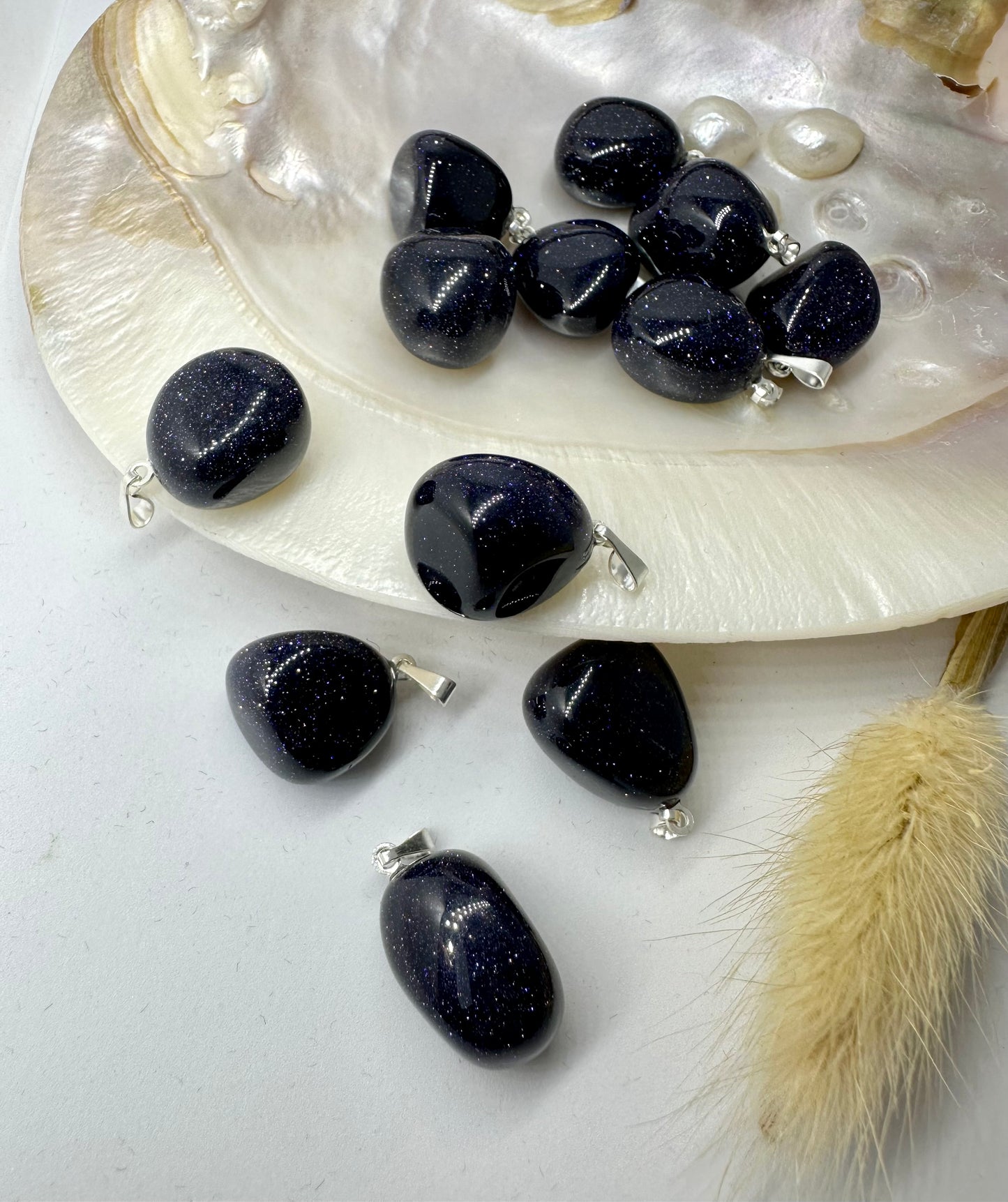 Blaufluss Anhänger (Synthetisch)