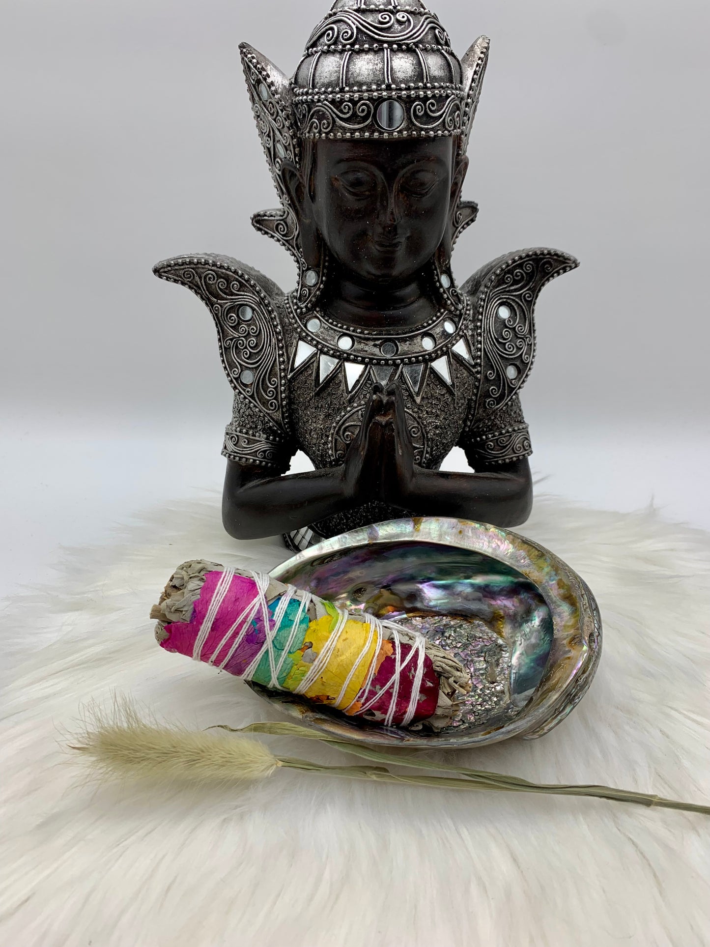 Räucherbündel 7-Chakra Weißer Salbei 10cm