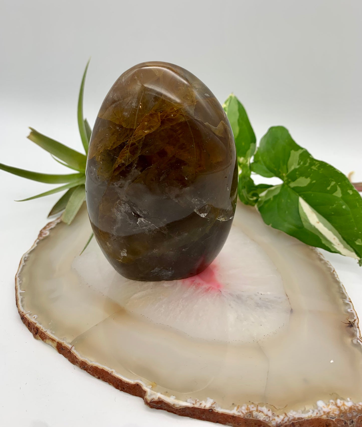 Quarz mit Eiseneinschlüssen Freeform