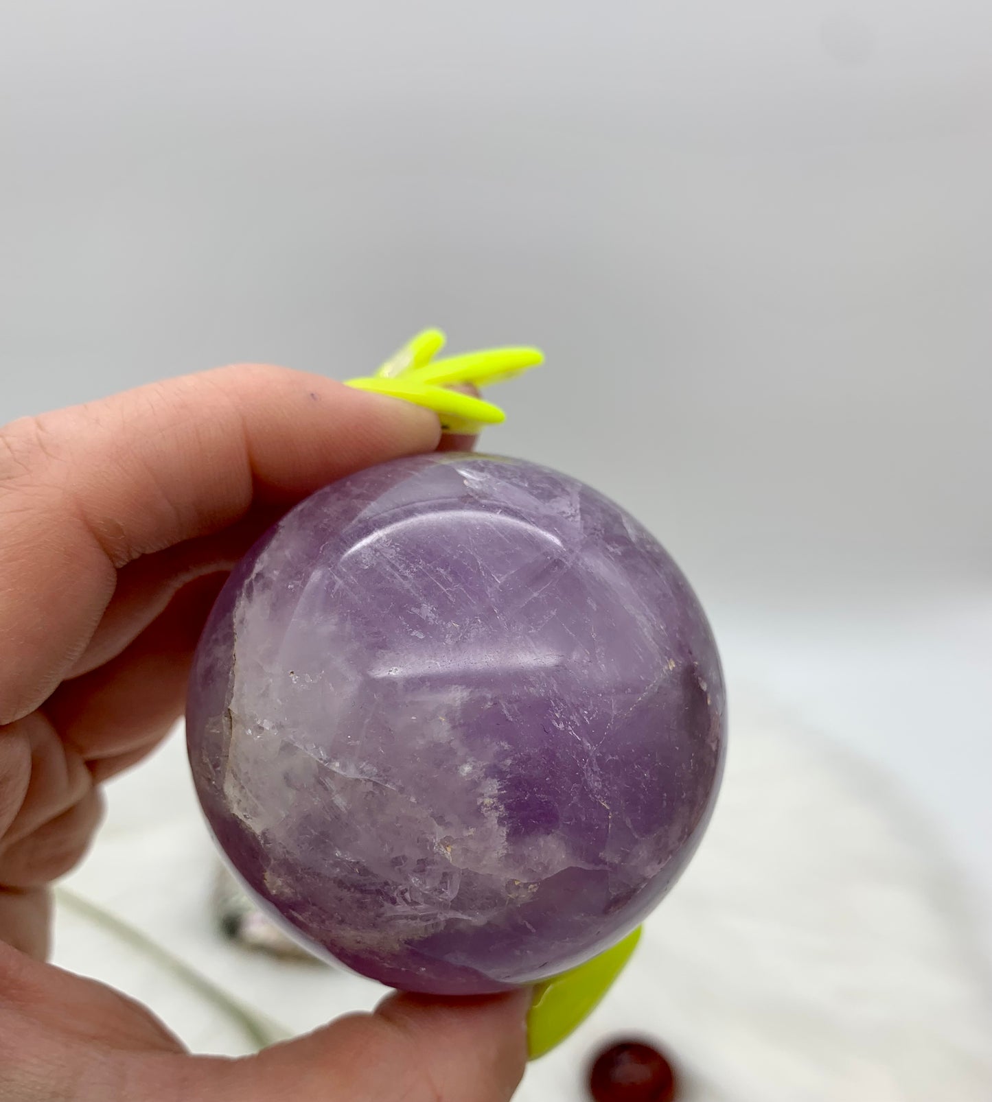 Amethyst Kugel Rainbow (B)