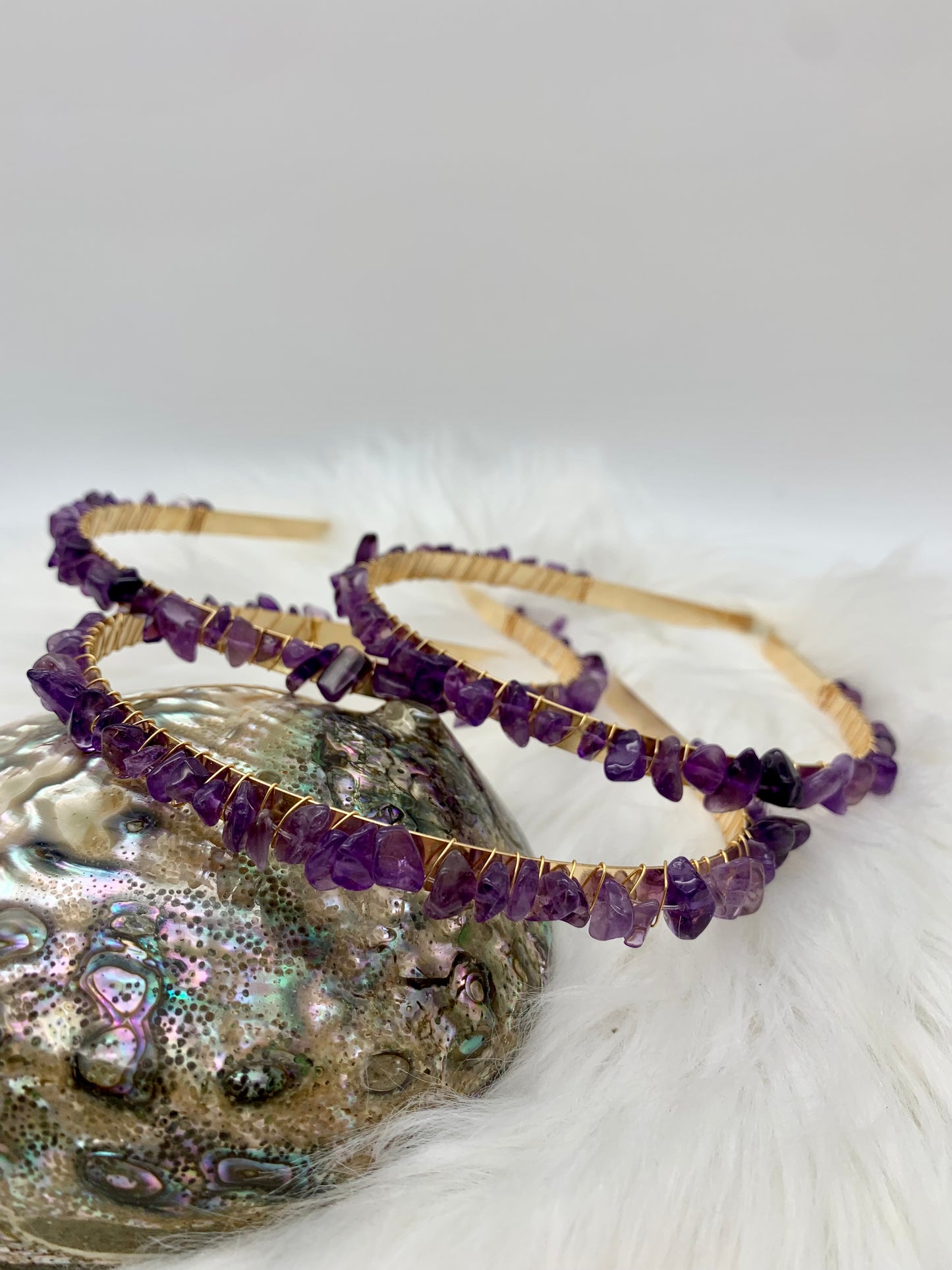 Haarreifen mit Splittersteinen