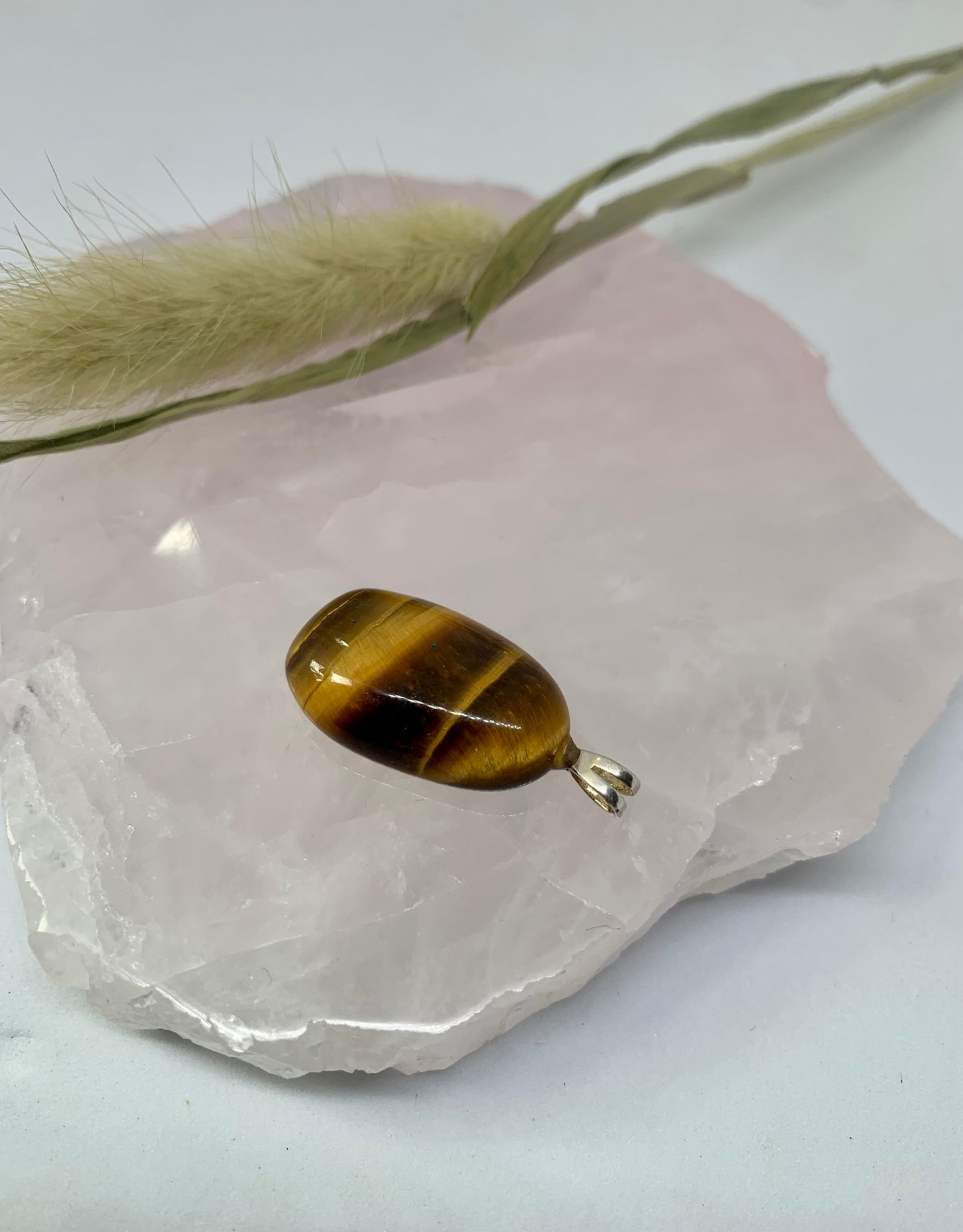 Tigerauge Anhänger - 925 Sterling Silver