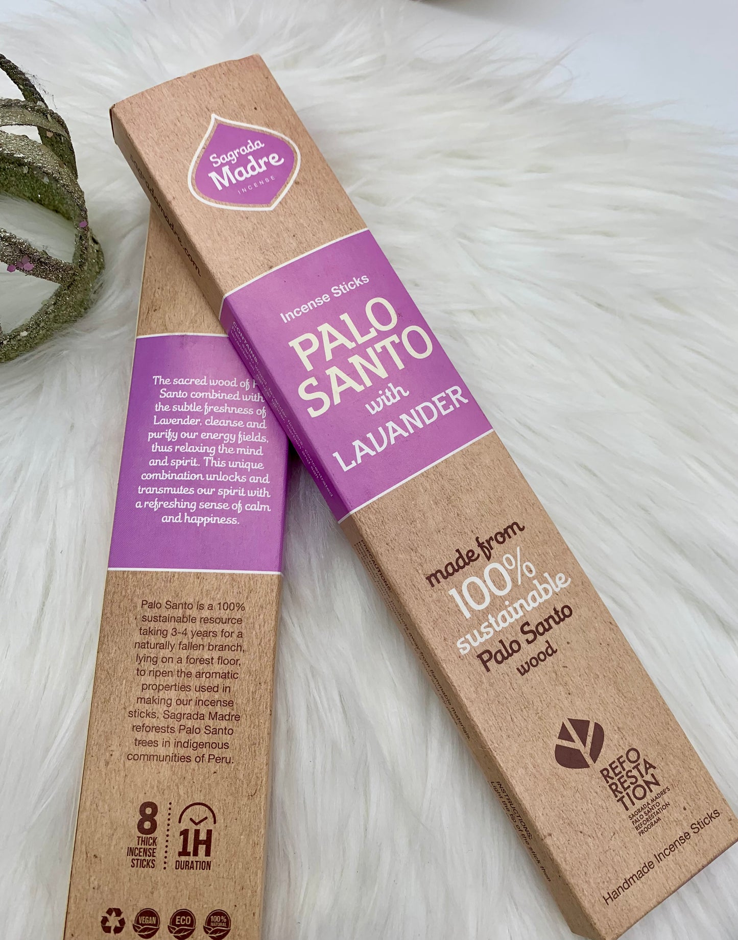 Palo Santo with Lavendel Räucherstäbchen