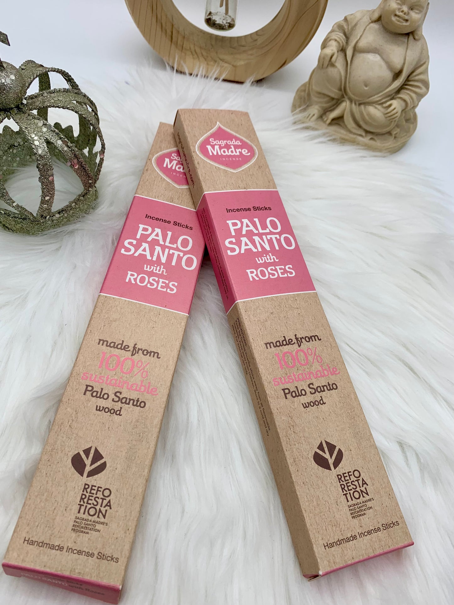 Palo Santo with Roses Räucherstäbchen