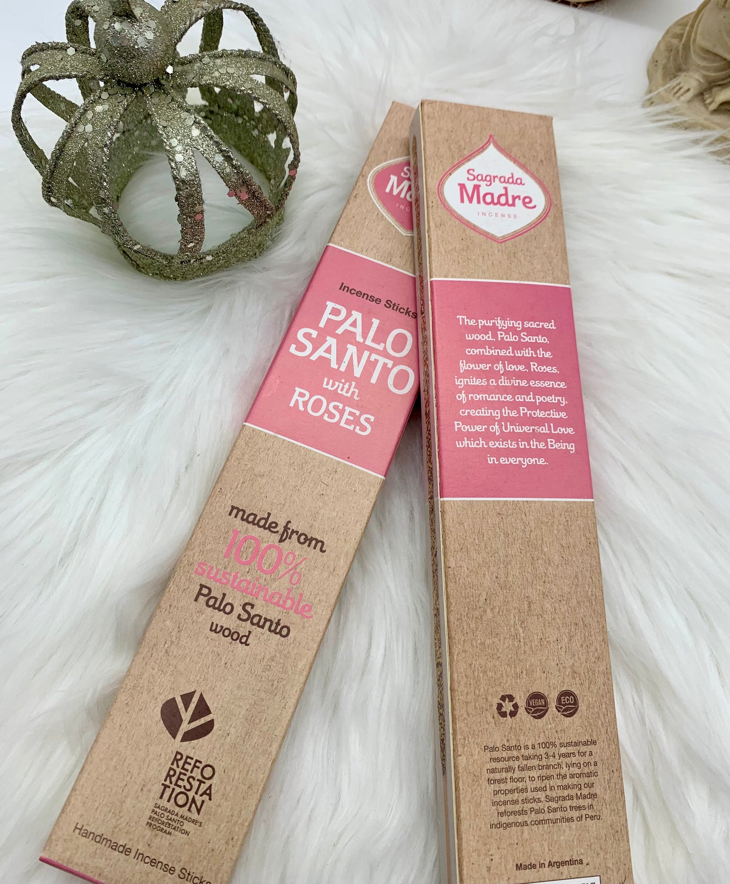 Palo Santo with Roses Räucherstäbchen