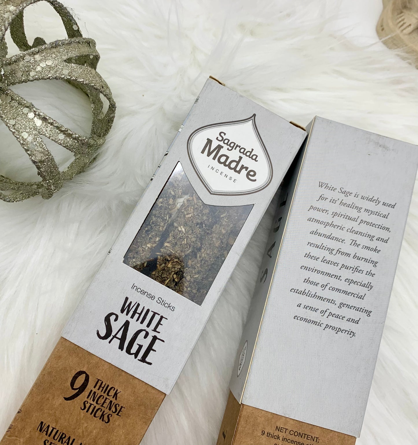 Kräuter-Räucherstäbchen mit Weißem Salbei