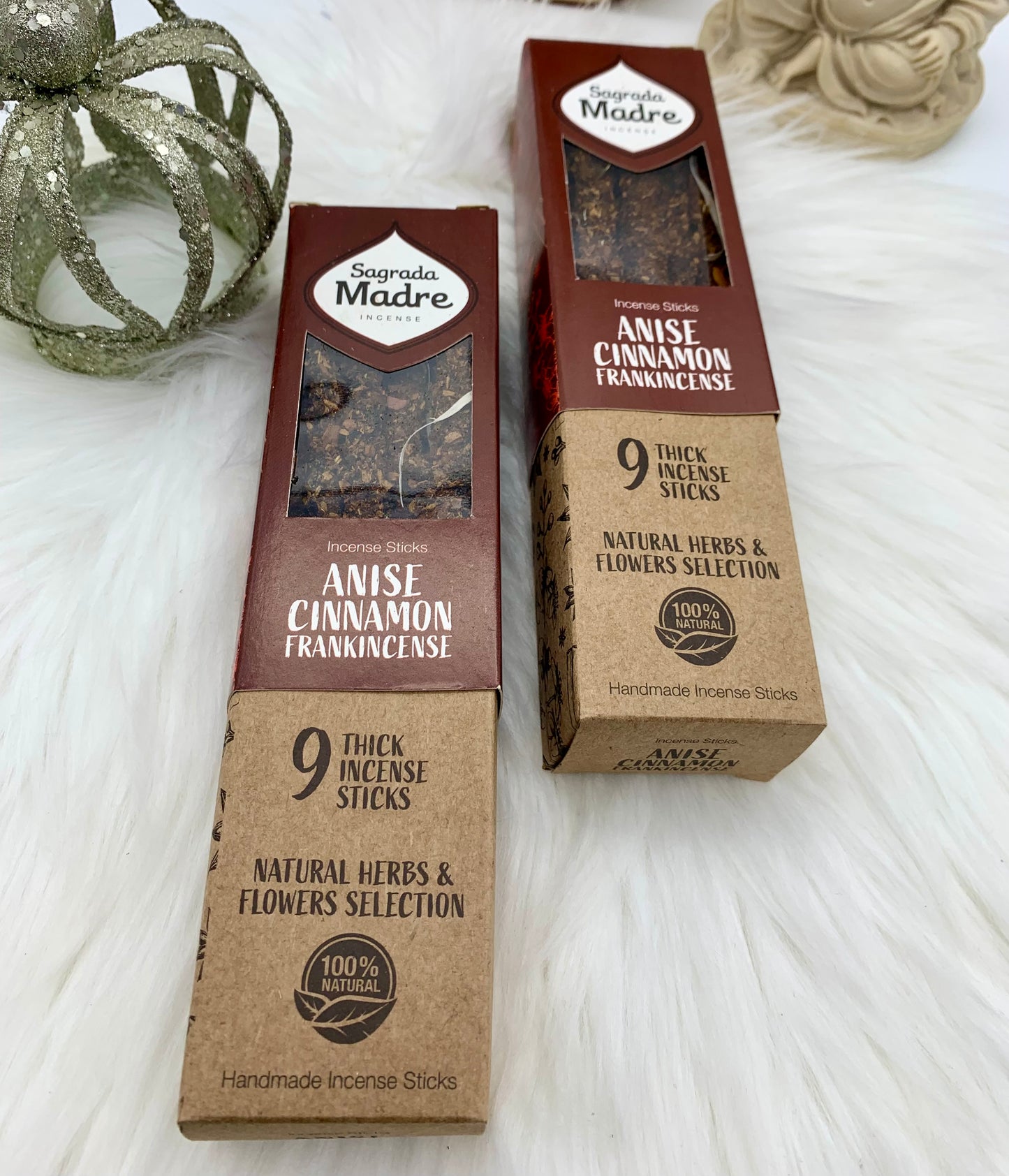 Kräuter-Räucherstäbchen mit Anis, Zimt & Weihrauch