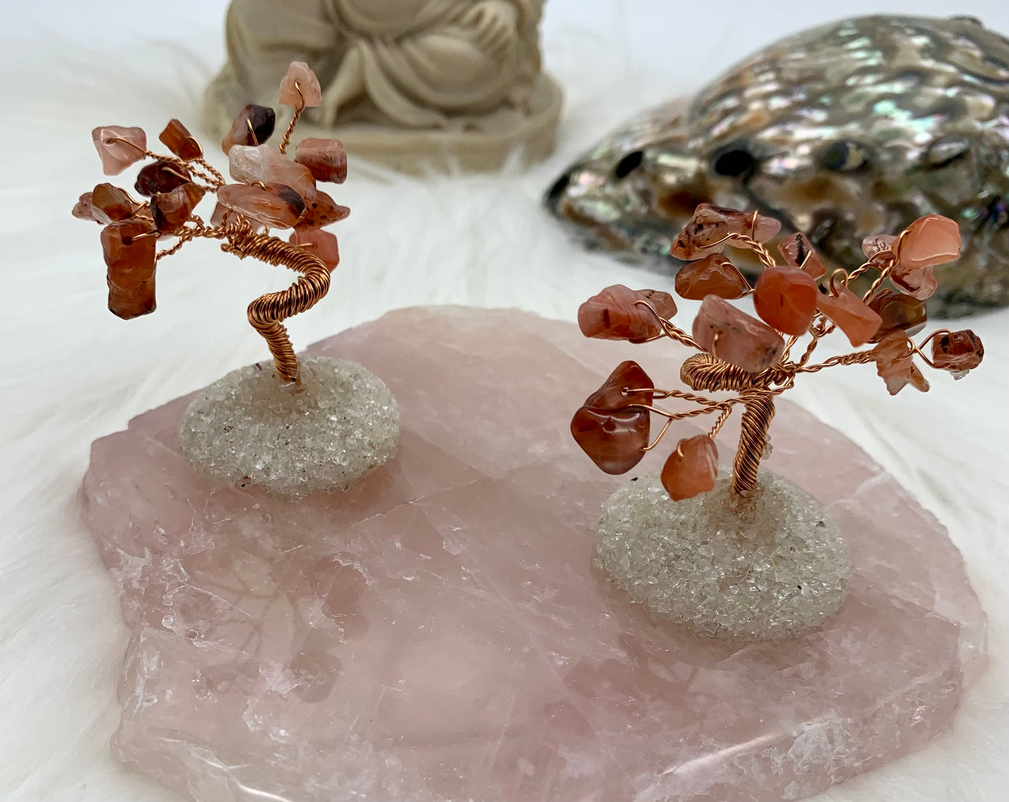 Baum des Lebens - Amethyst, Rosenquarz, Aventurin, Karneol