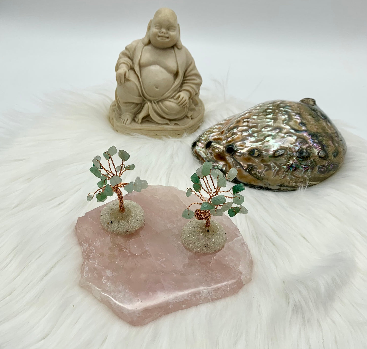 Baum des Lebens - Amethyst, Rosenquarz, Aventurin, Karneol