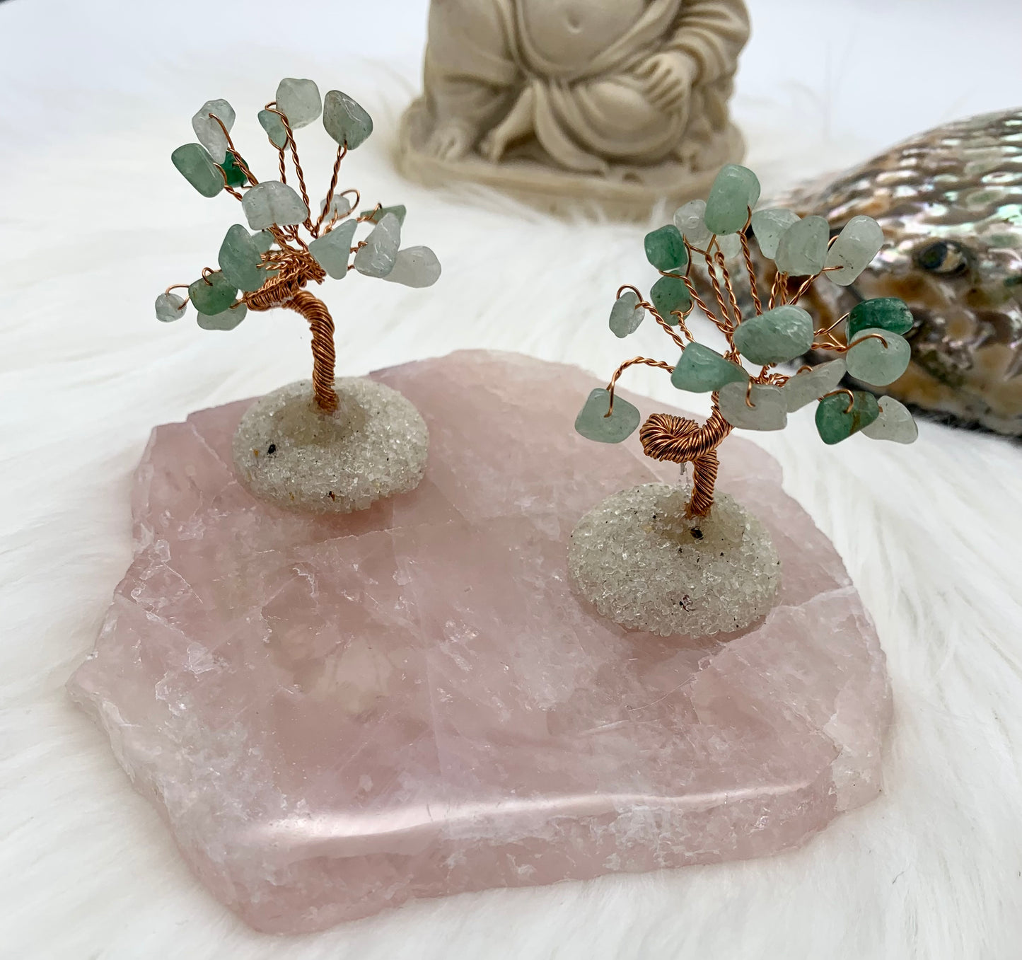 Baum des Lebens - Amethyst, Rosenquarz, Aventurin, Karneol