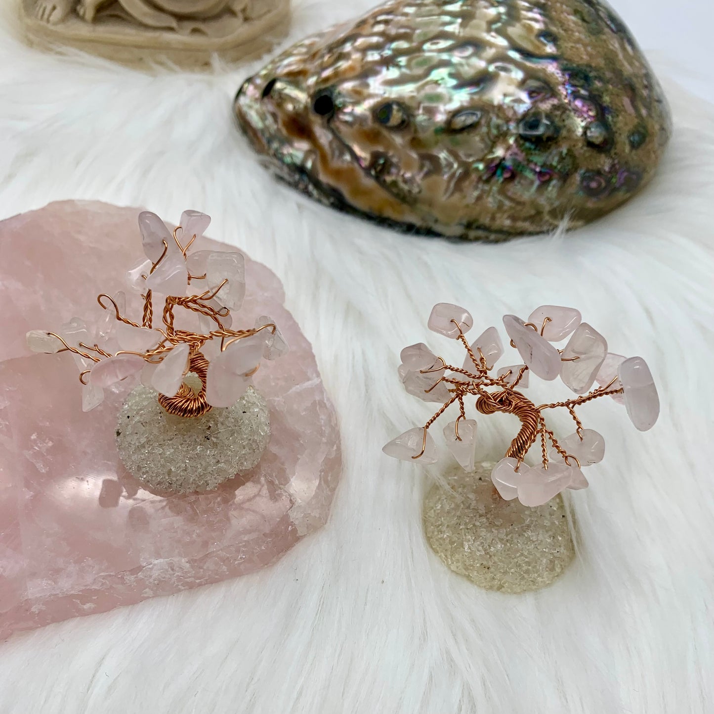 Baum des Lebens - Amethyst, Rosenquarz, Aventurin, Karneol
