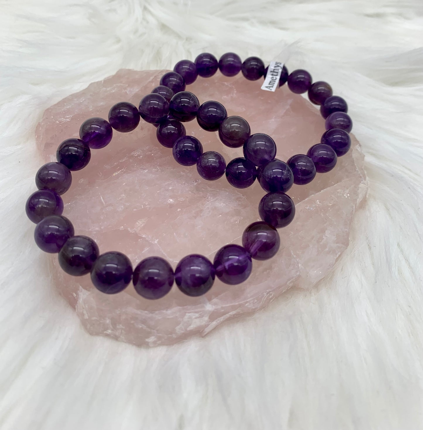 Amethyst Perlenarmband (big)