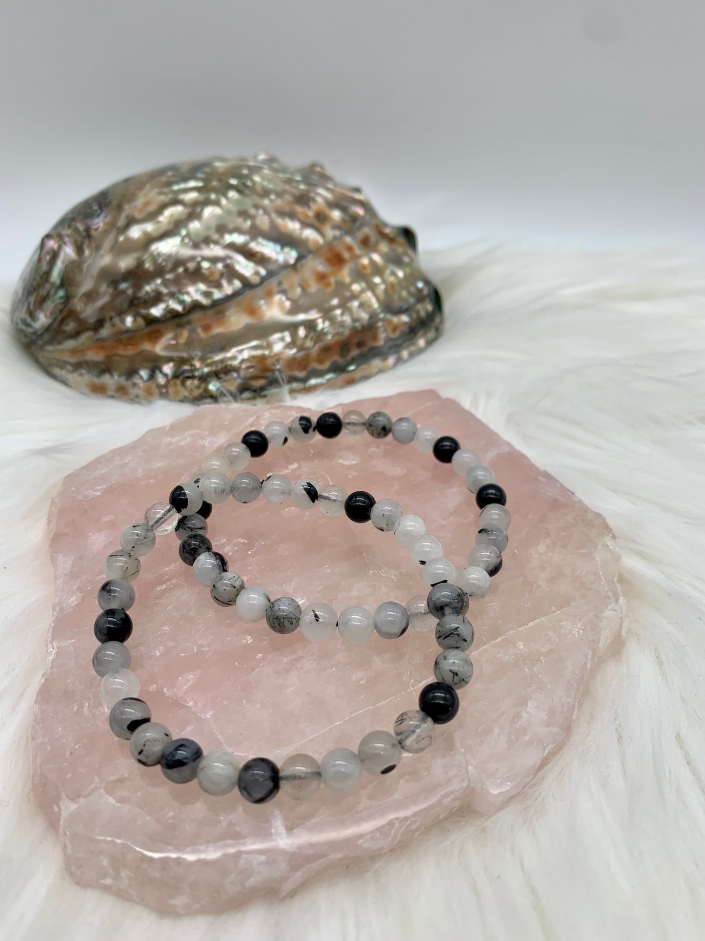 Turmalinquarz Perlenarmband