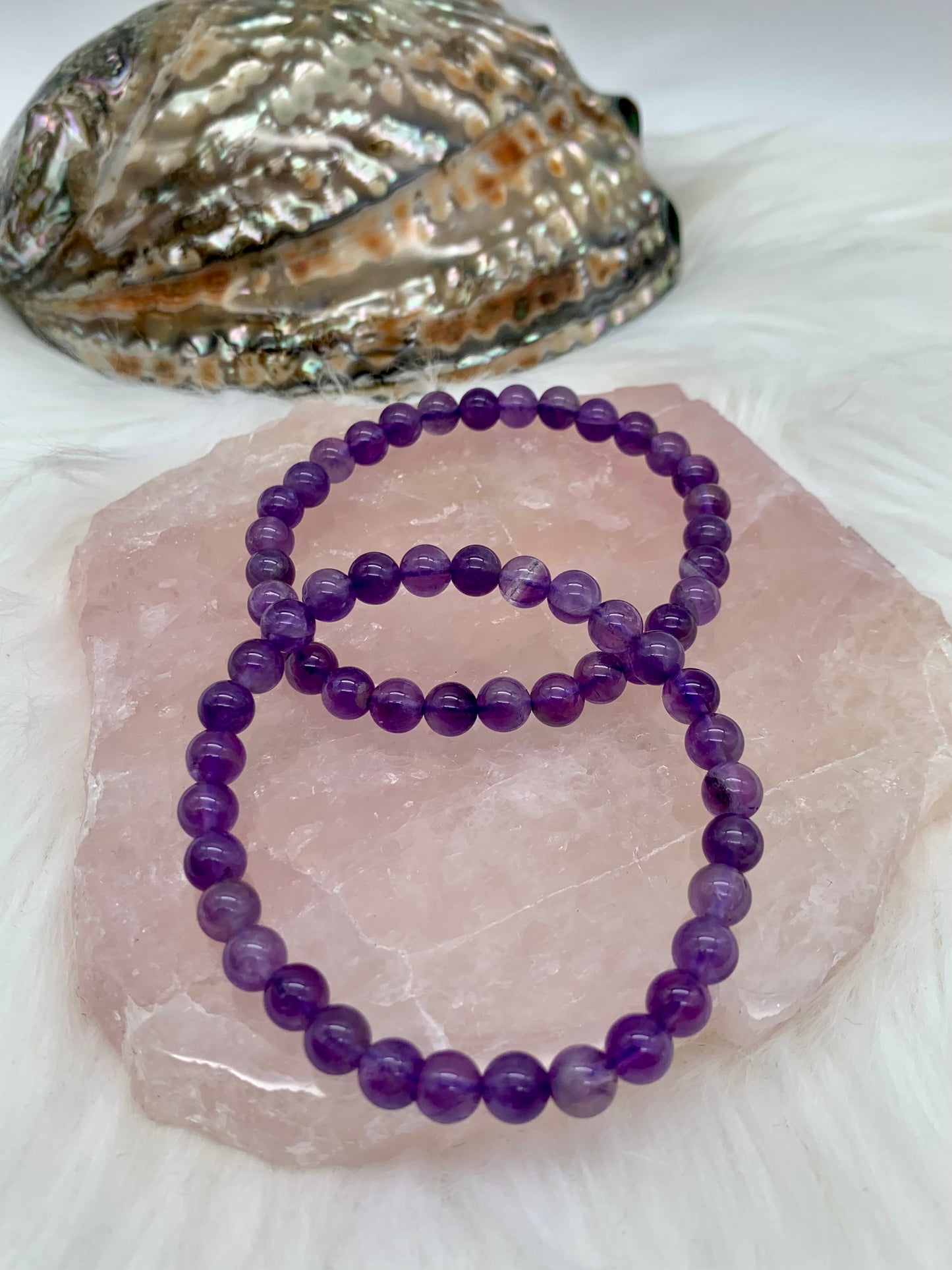 Amethyst Perlenarmband