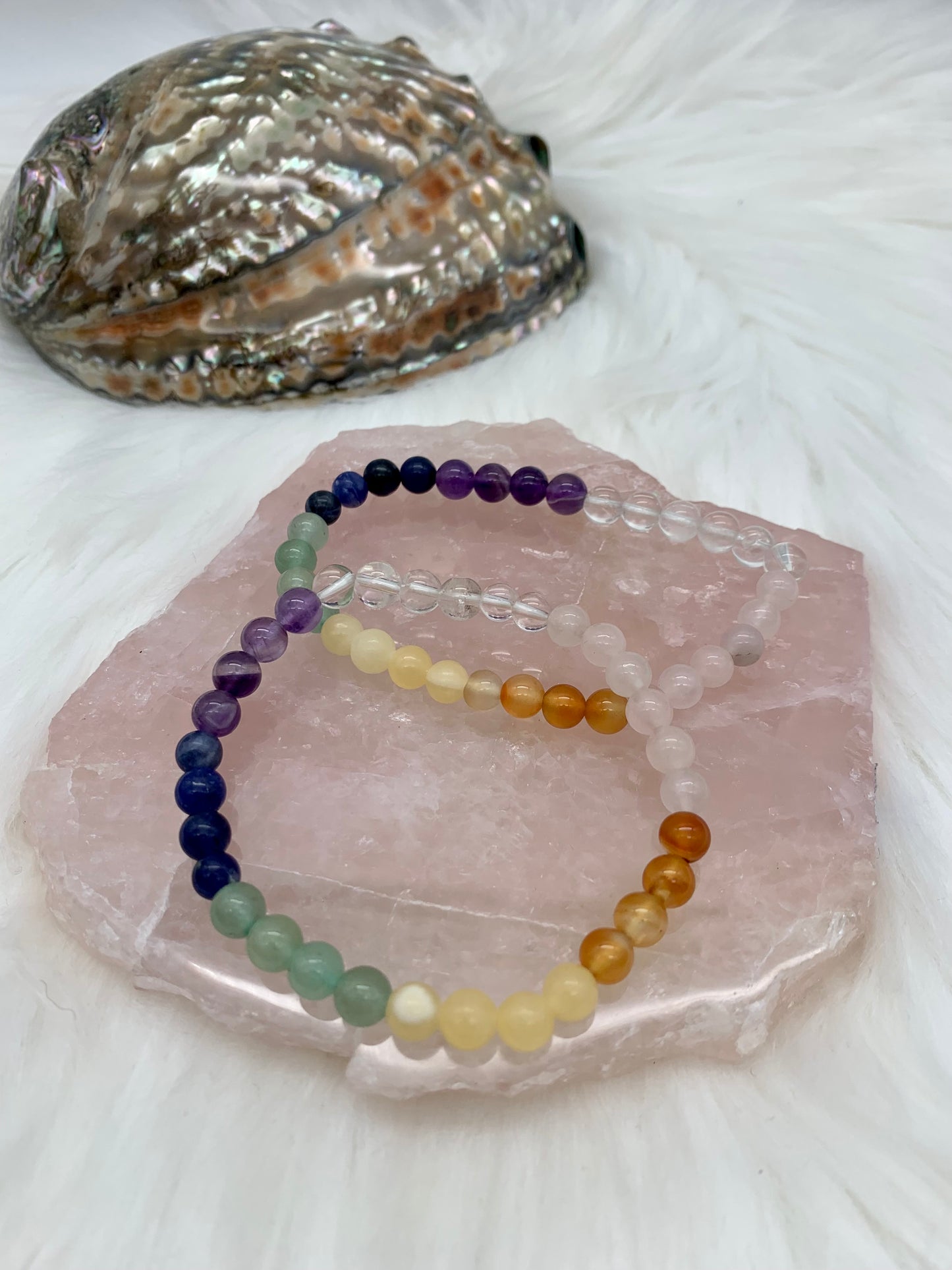 7 Chakra Perlenarmband