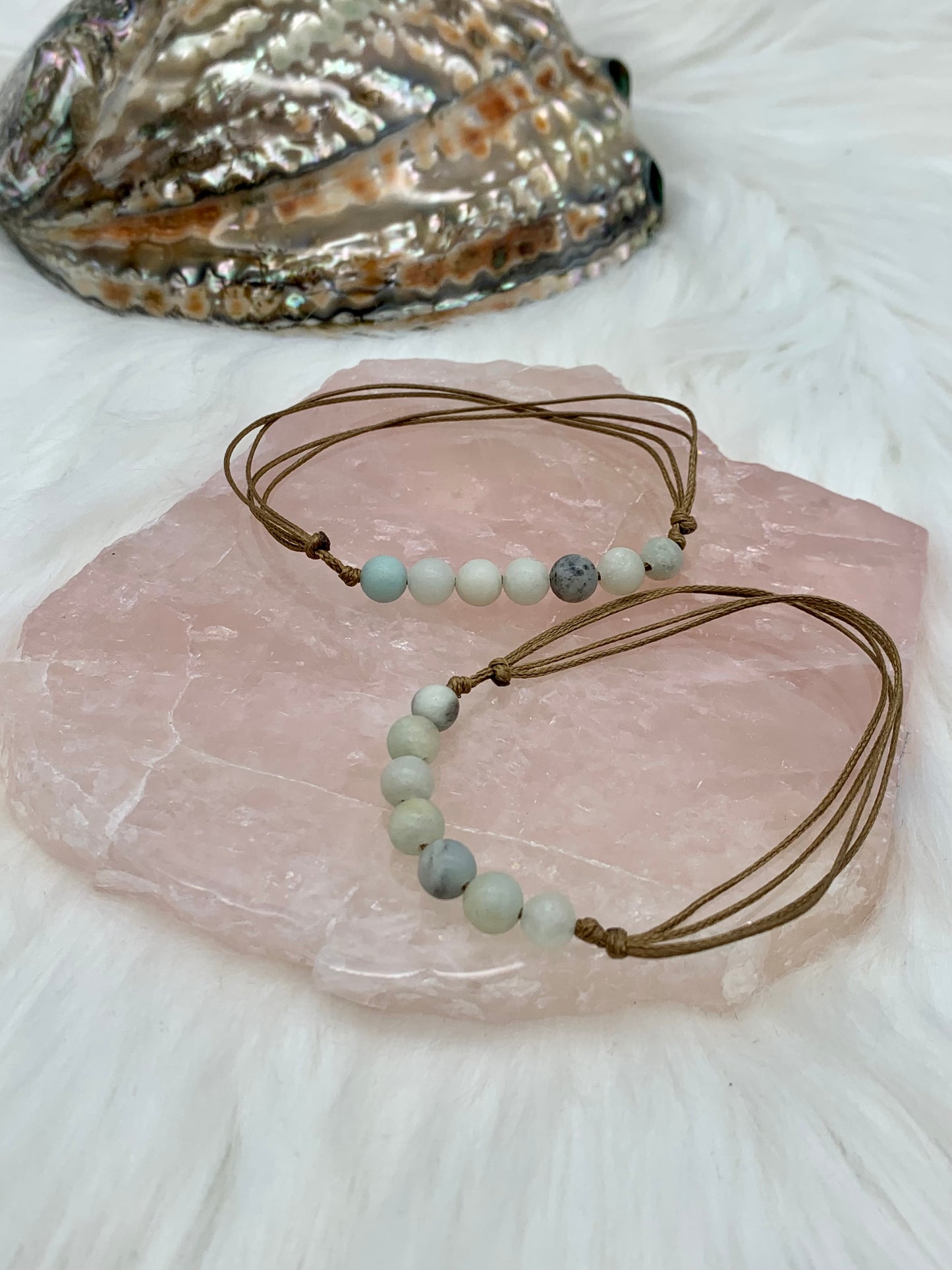 Amazonit Perlenarmband
