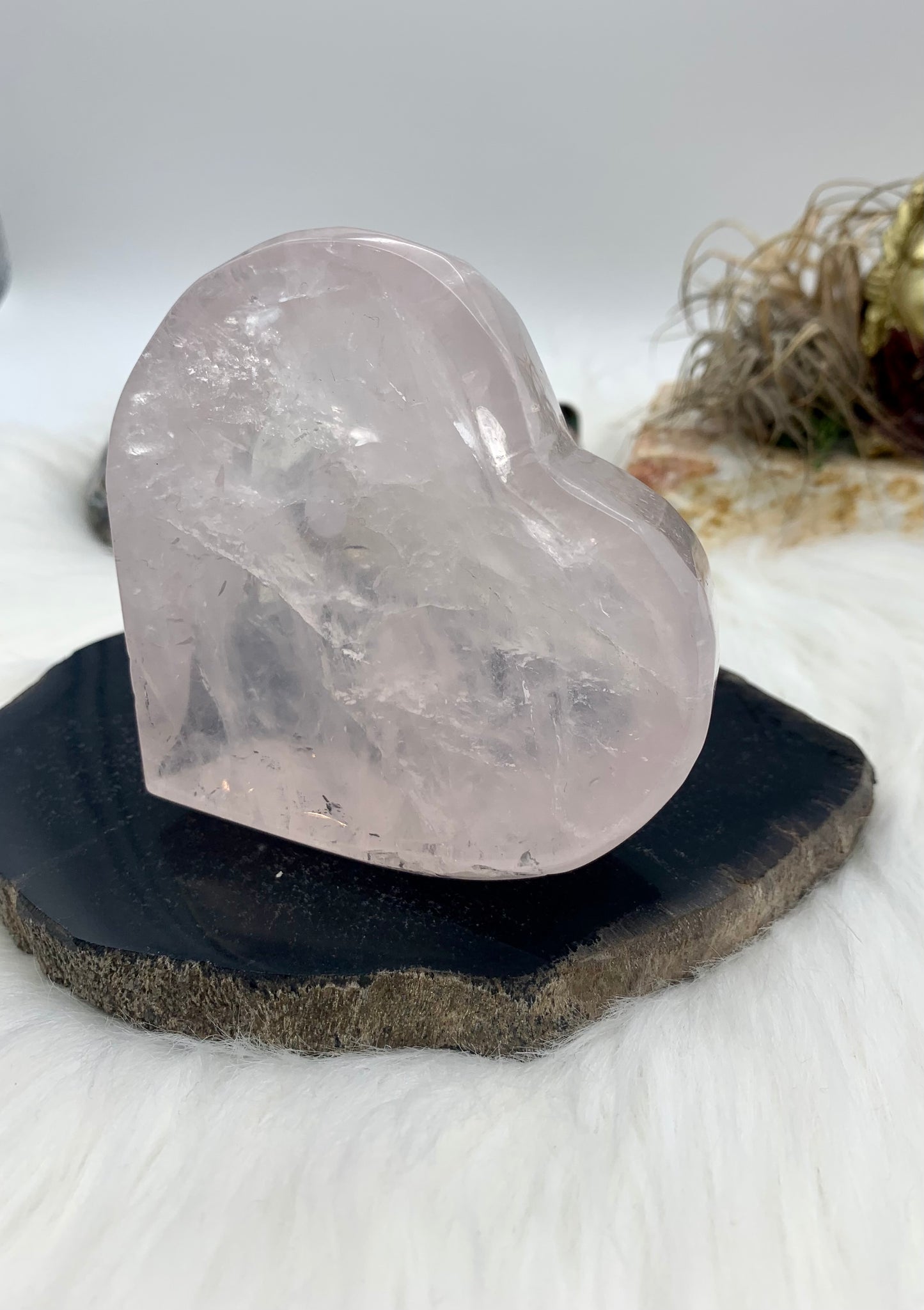 Rosenquarz Schmuckbowl