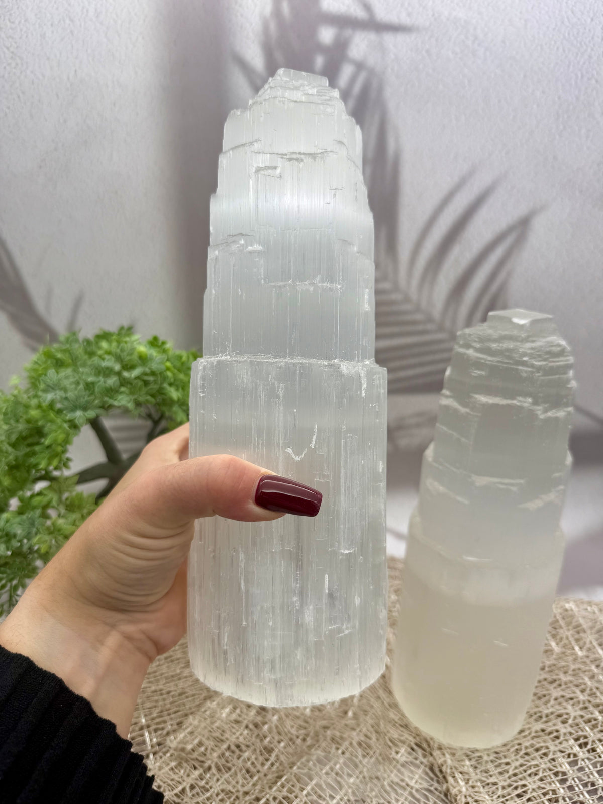 Selenit Lampe - XL