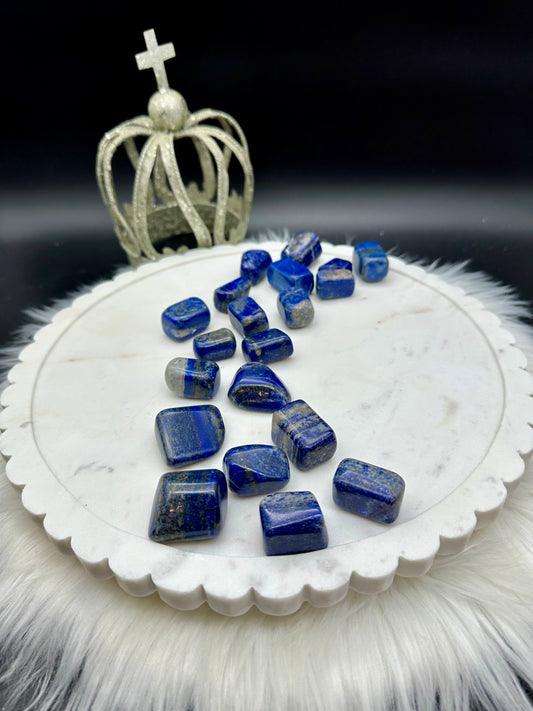Lapislazuli Trommelstein