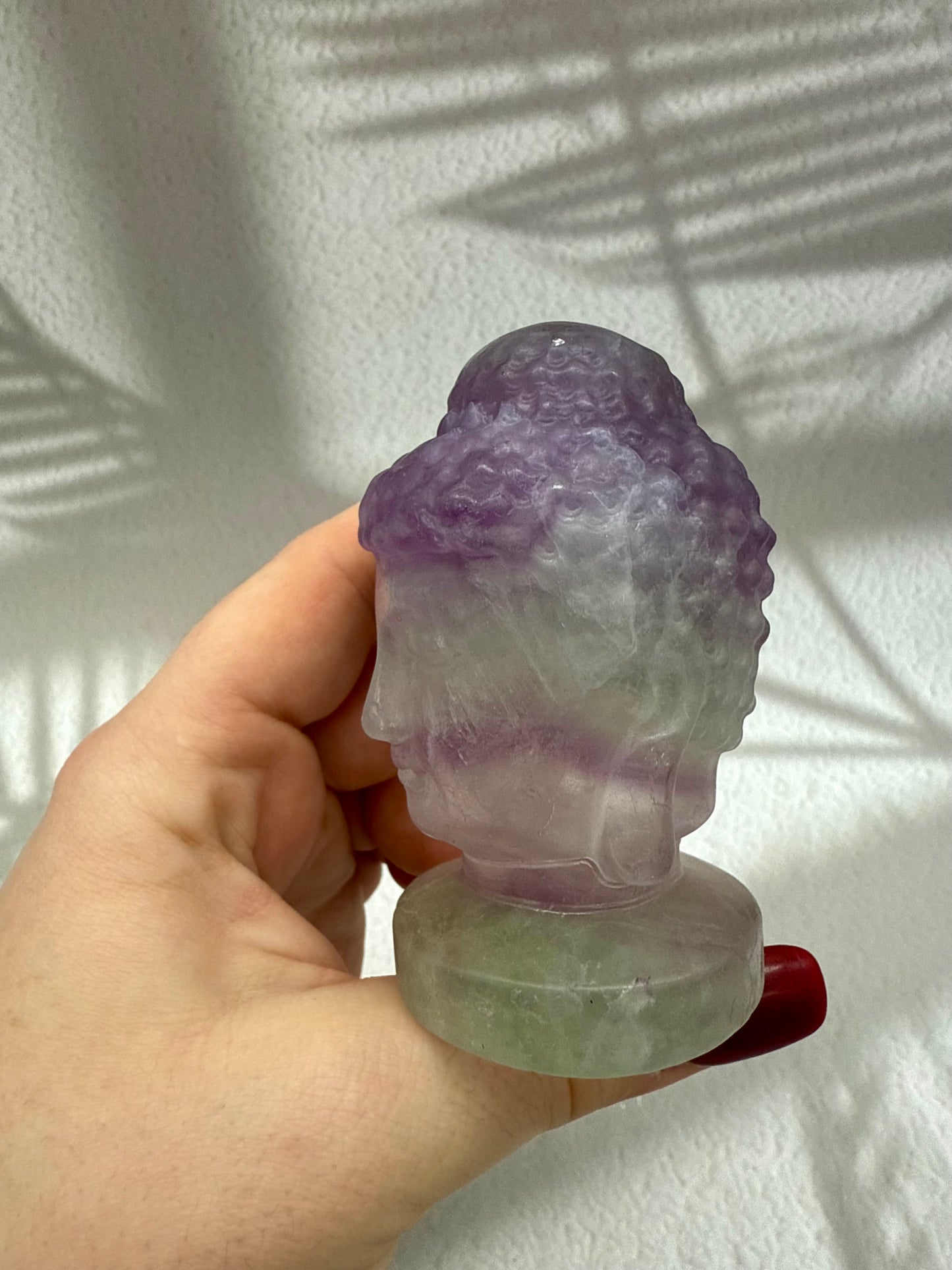 Fluorit Buddha