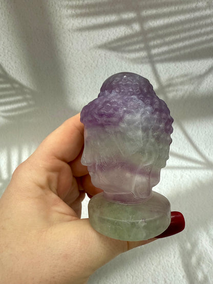 Fluorit Buddha
