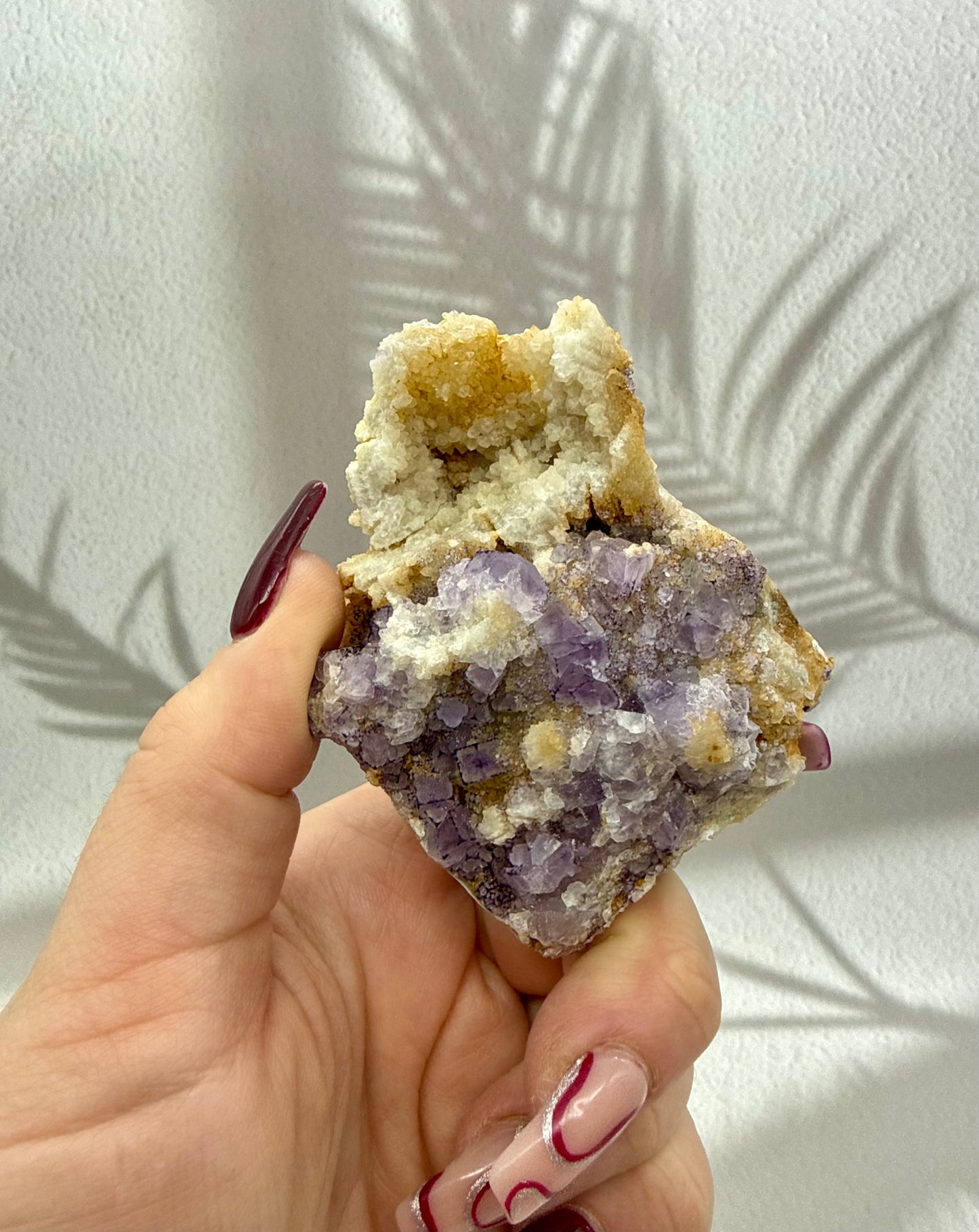 Amethyst/ Calcit Rohstück