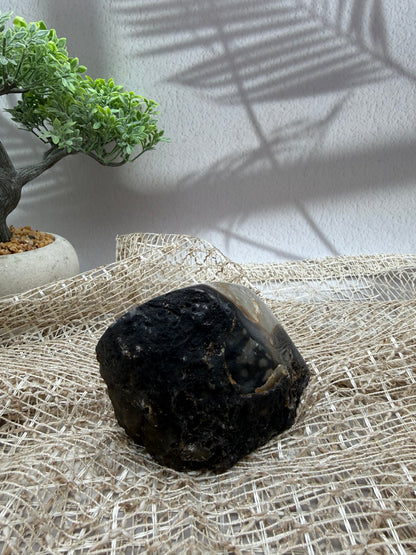 Achat mit Amethyst Druse - 2