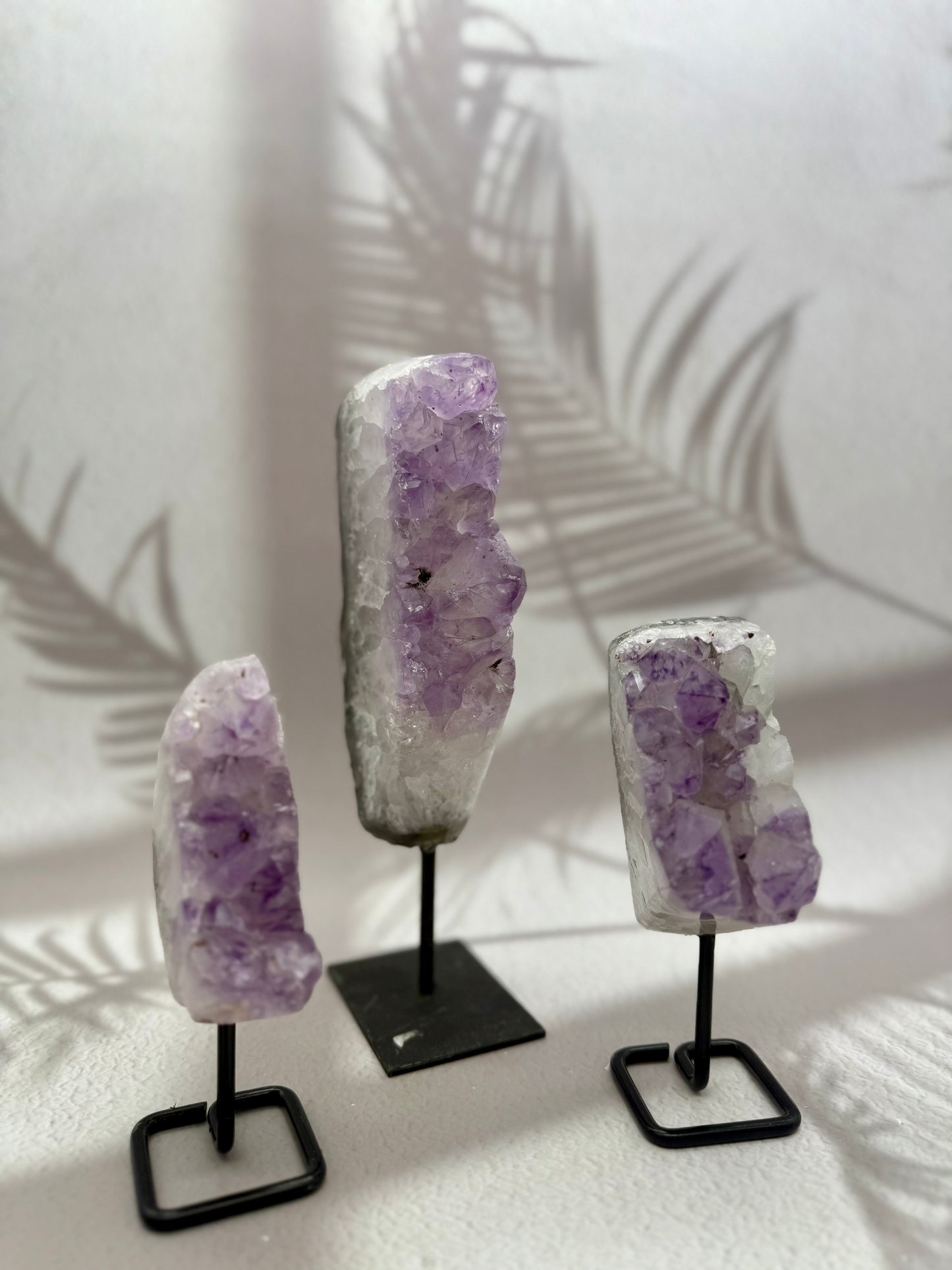 Amethyst auf Ständer Set