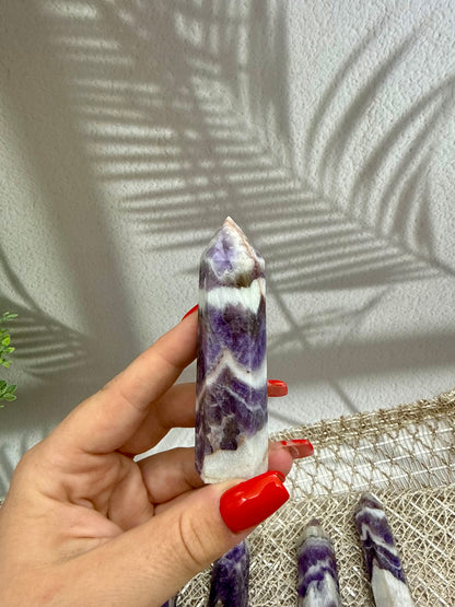 Chevron Amethyst Turm - Hell/Dunkel