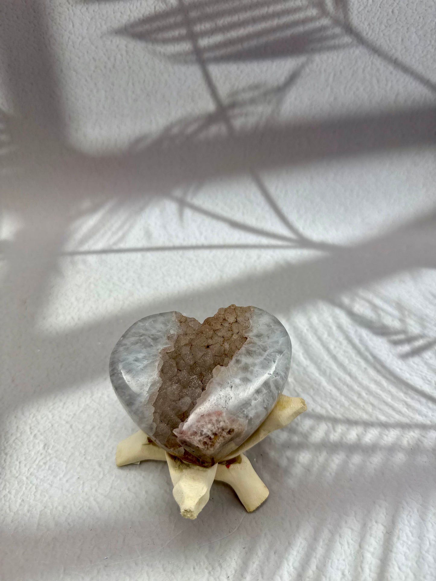 Sugar Amethyst Herz V