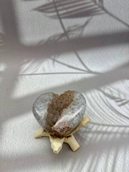 Sugar Amethyst Herz V